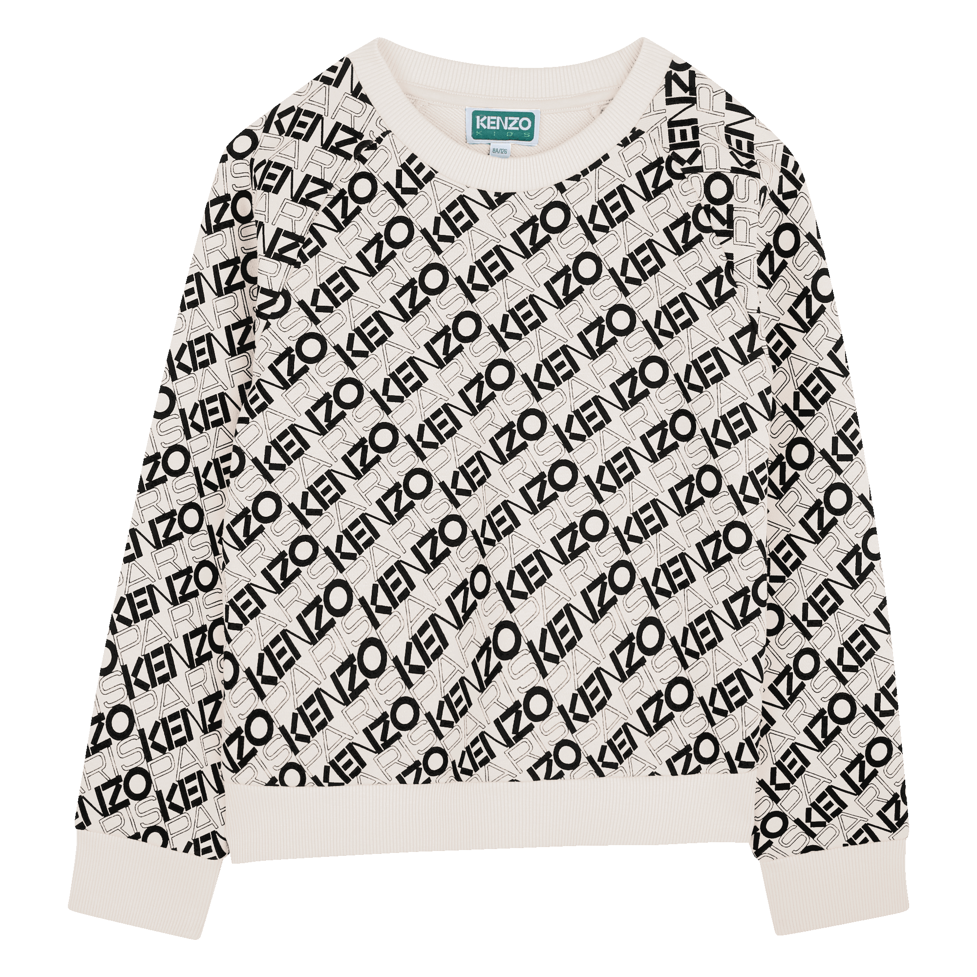 Baumwoll-Sweatshirt mit Print KENZO KIDS Für JUNGE