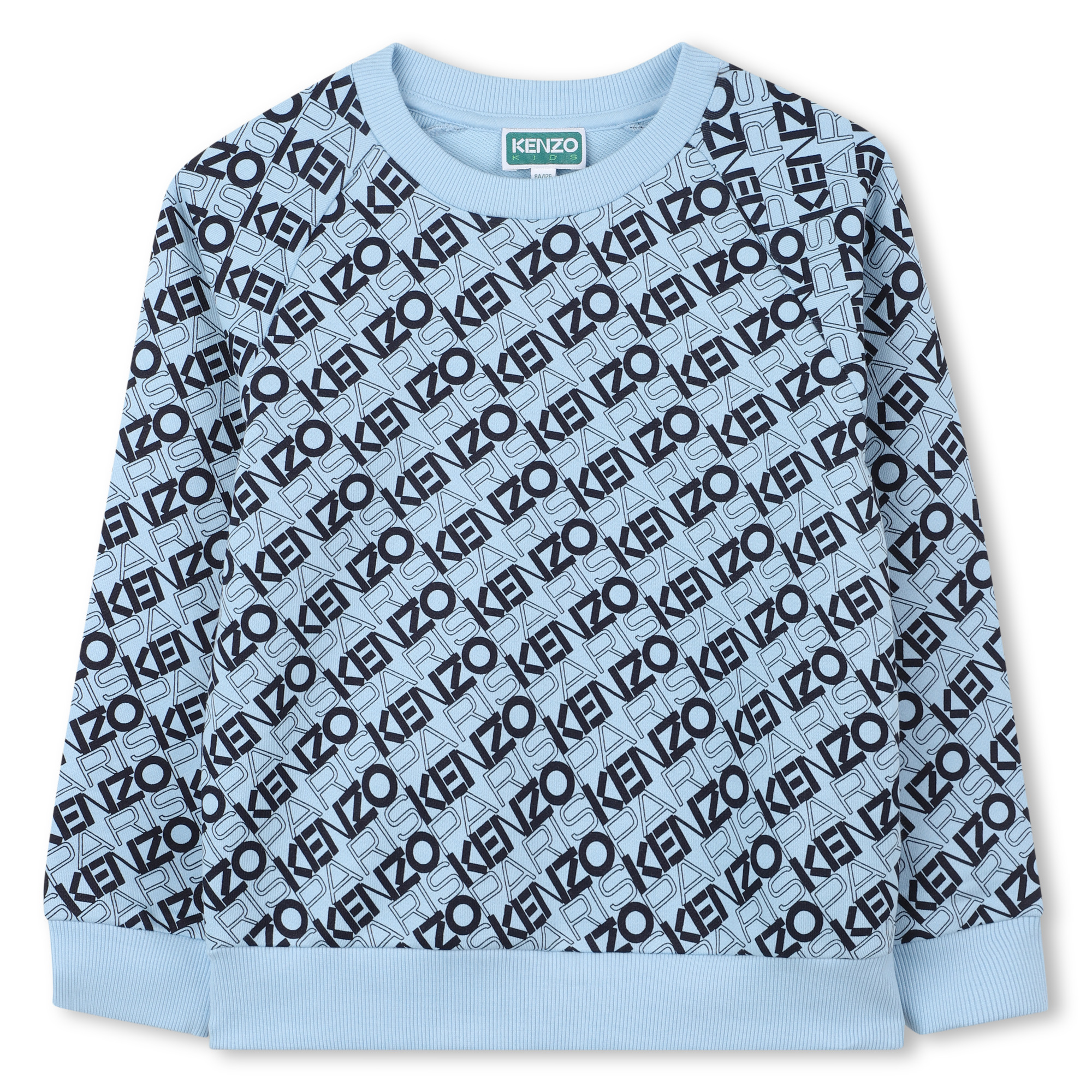 Baumwoll-Sweatshirt mit Print KENZO KIDS Für JUNGE