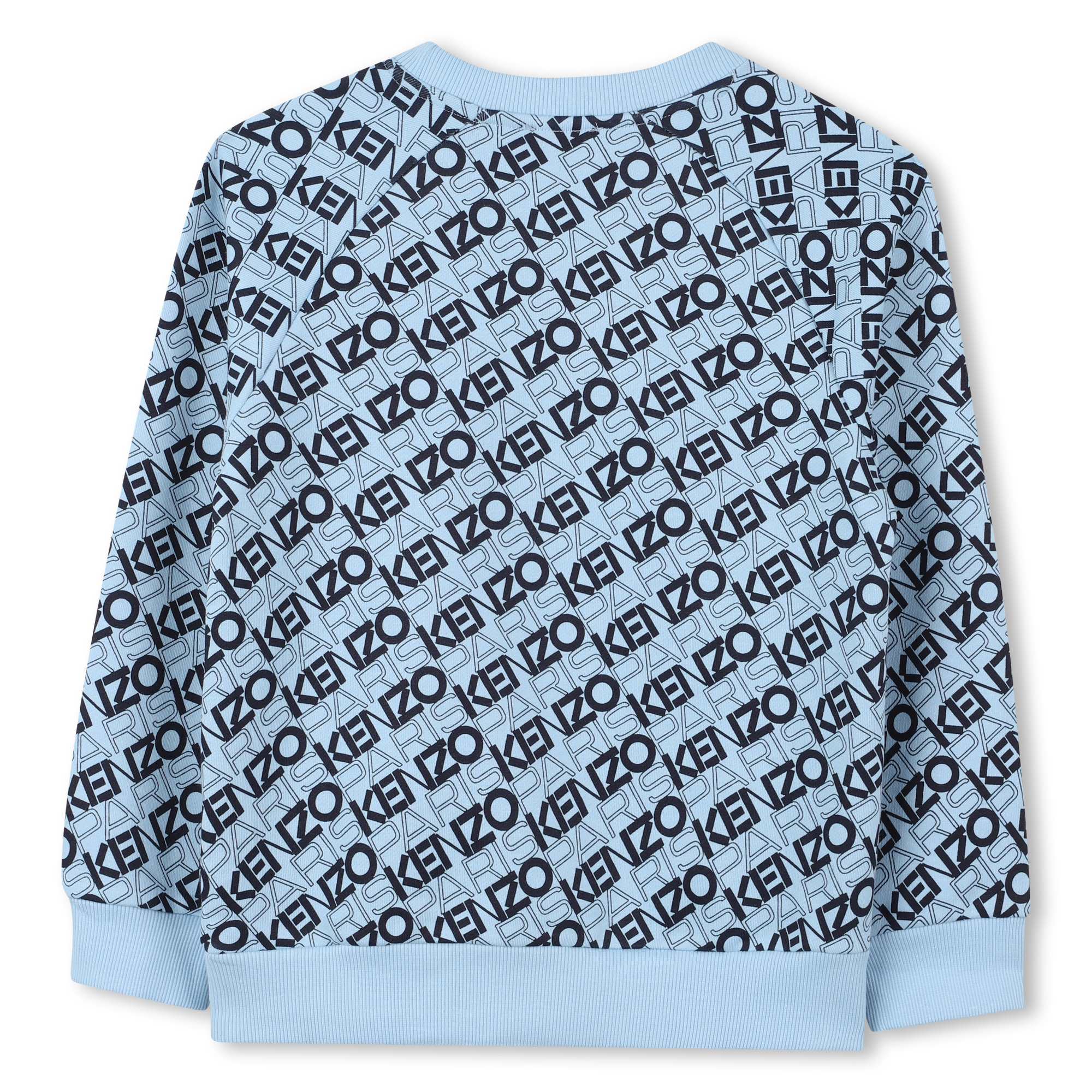 Sweat-shirt imprimé coton KENZO KIDS pour GARCON