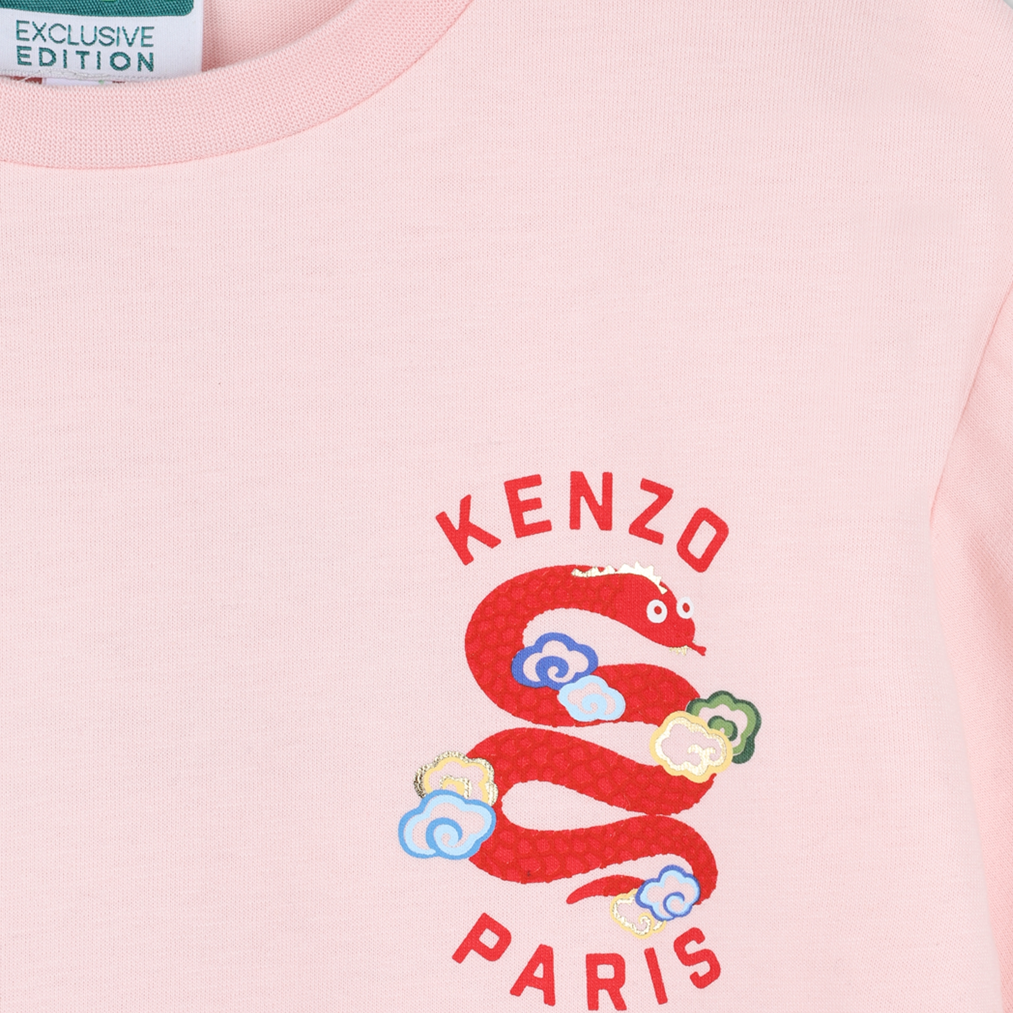 T-shirt met korte mouwen KENZO KIDS Voor