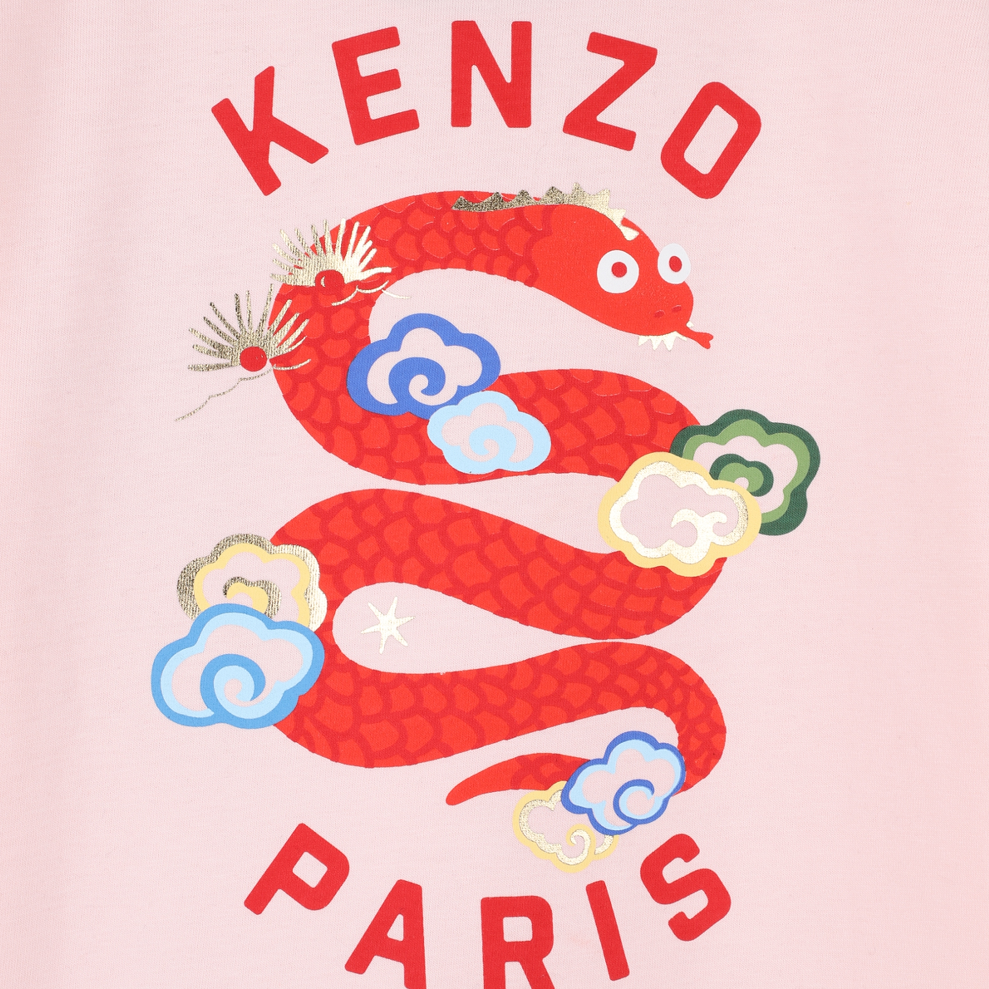 T-shirt met korte mouwen KENZO KIDS Voor