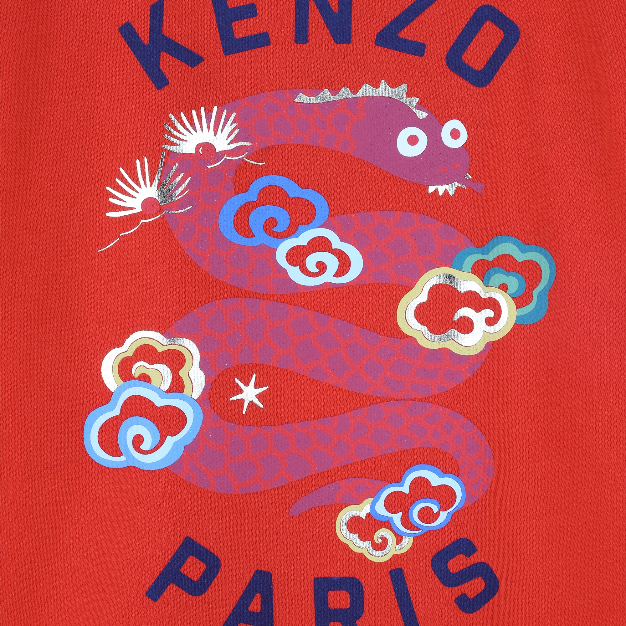 T-shirt met lange mouwen KENZO KIDS Voor