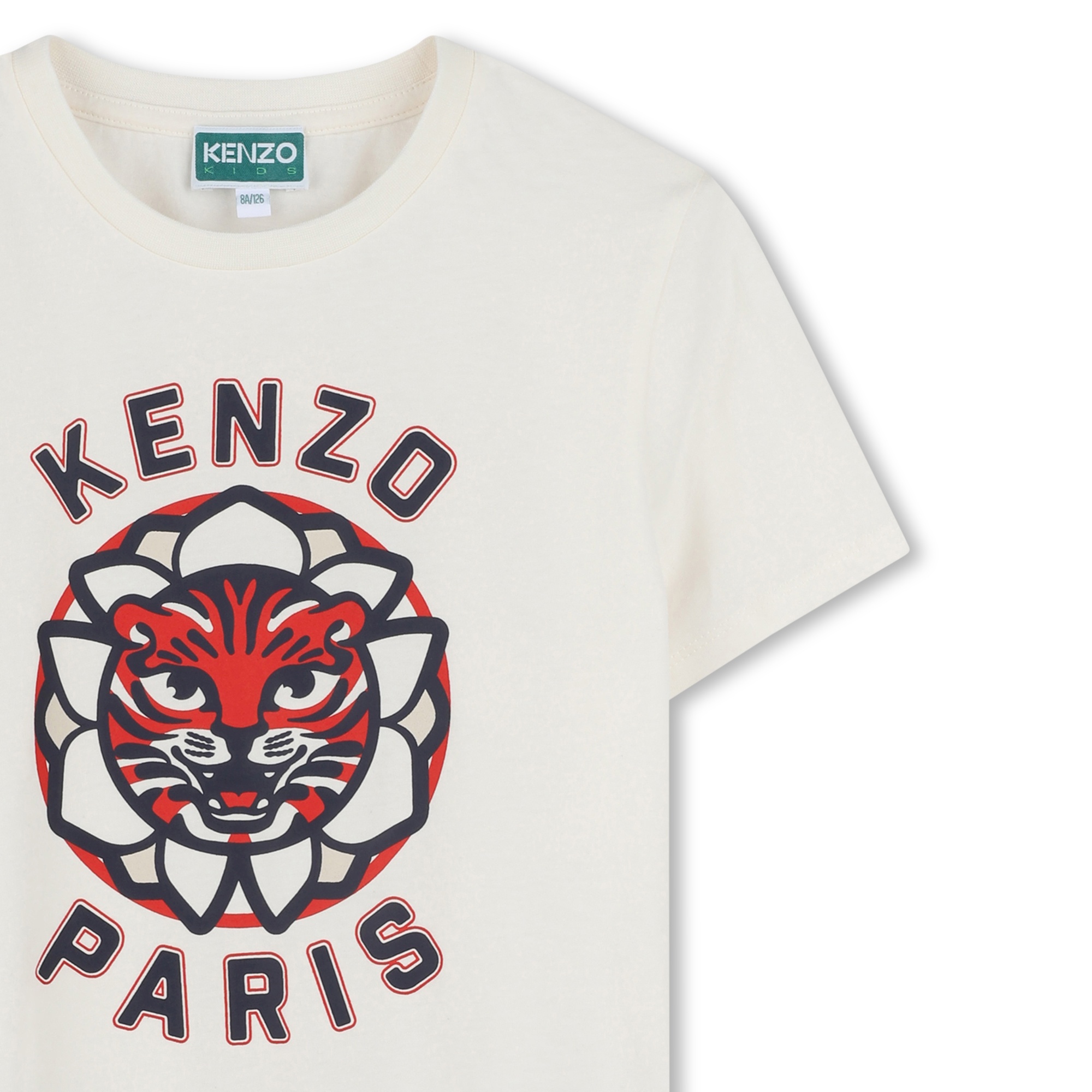 T-shirt manches courtes coton KENZO KIDS pour UNISEXE