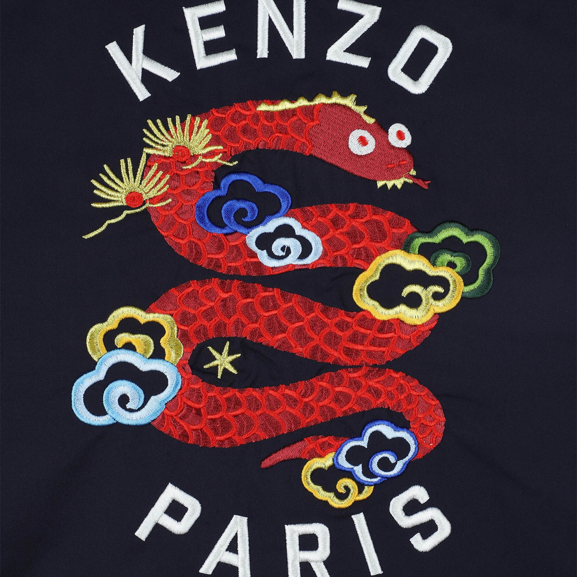 Jacket with contrast sleeves KENZO KIDS for UNISEX