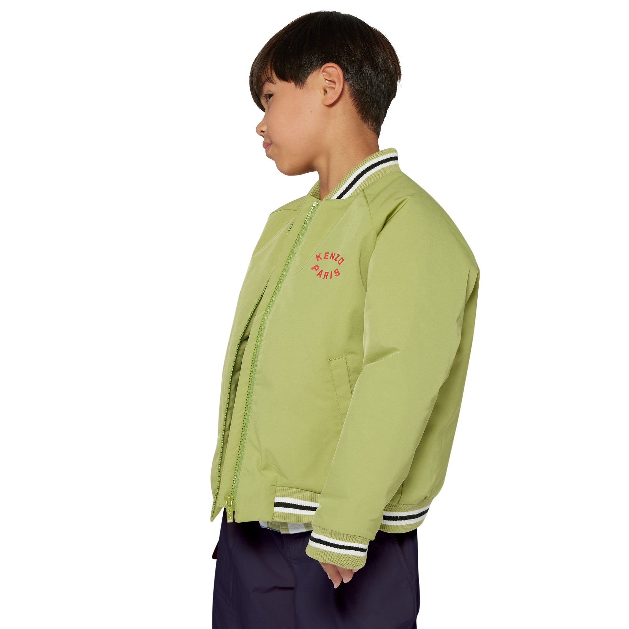 Zip-up jacket with lining KENZO KIDS for UNISEX