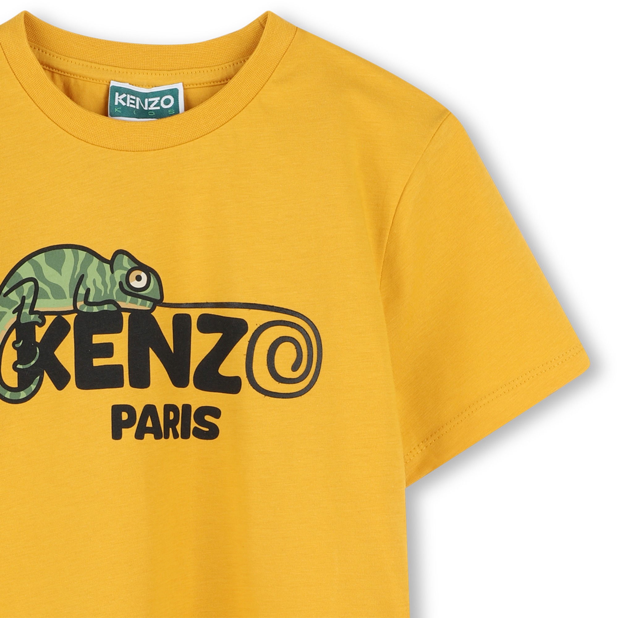 T-shirt manches courtes coton KENZO KIDS pour GARCON