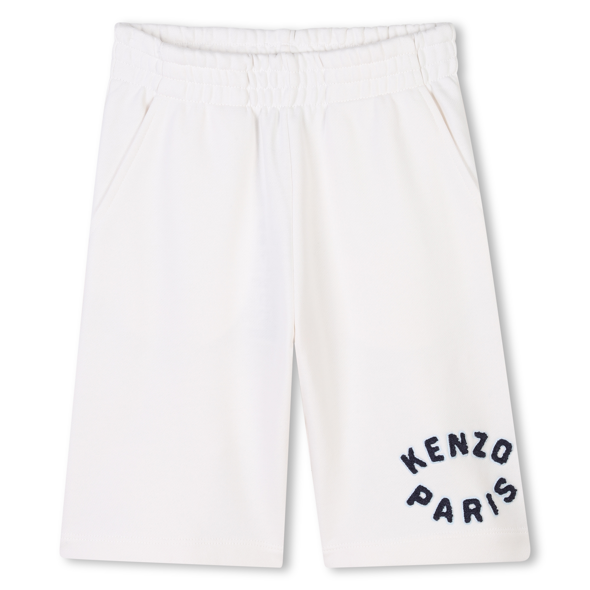 Cotton fleece Bermuda shorts KENZO KIDS for UNISEX