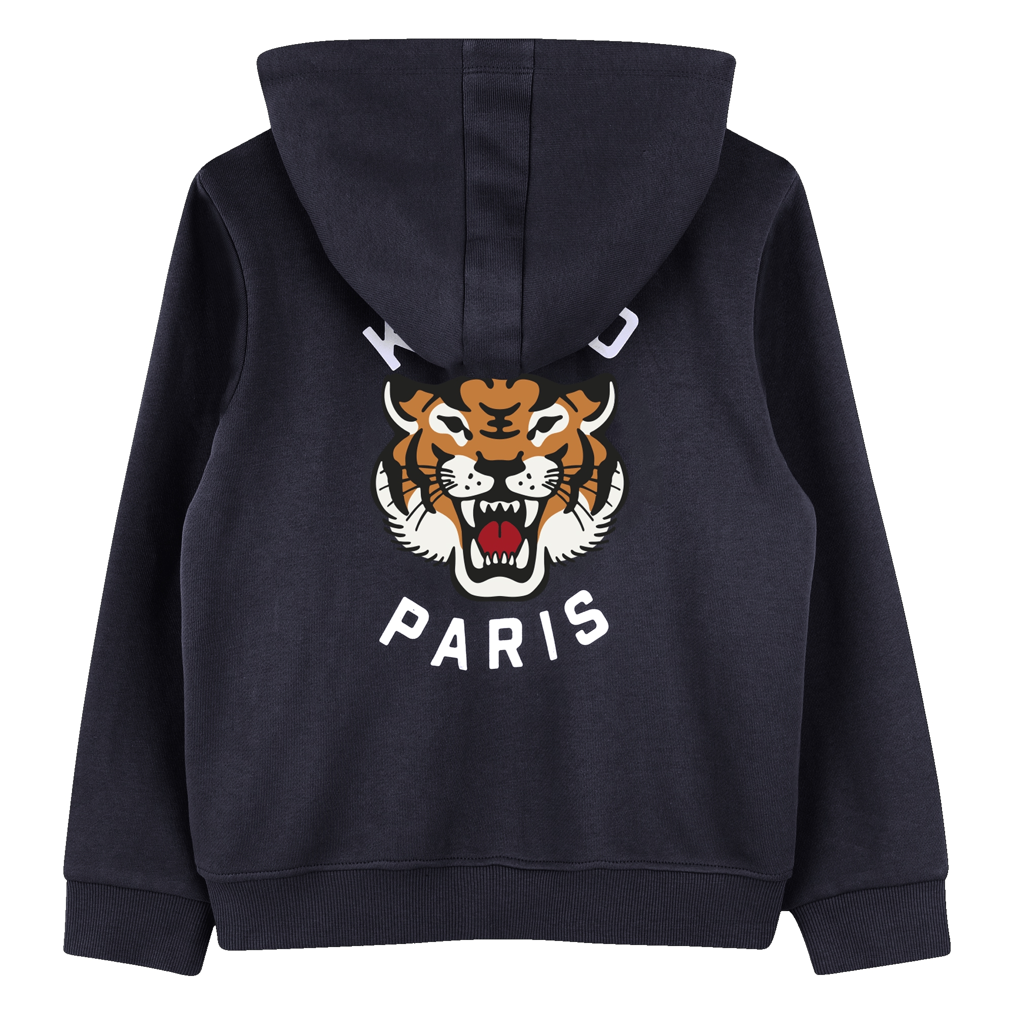 Fleece joggingvest KENZO KIDS Voor