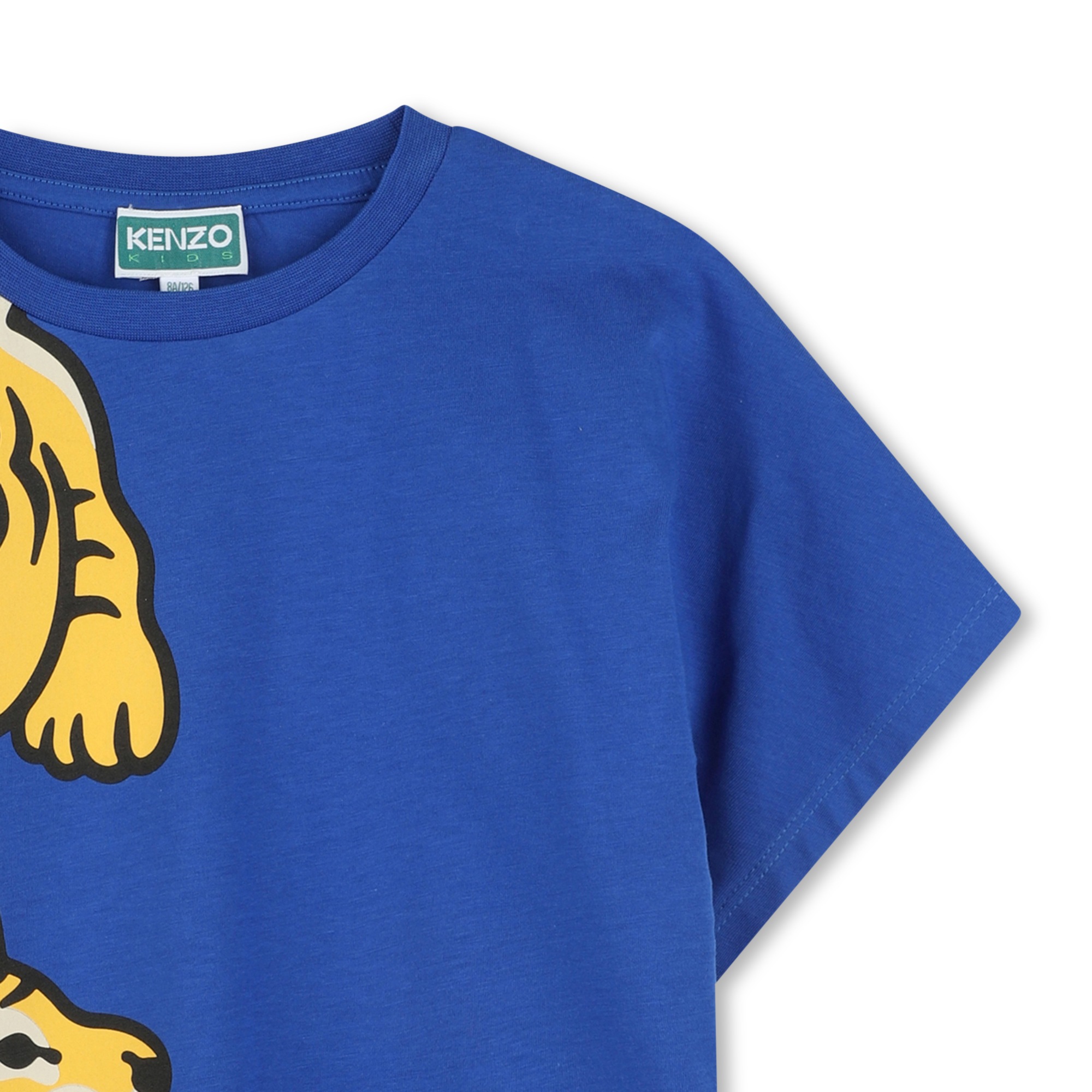 T-shirt imprimé en coton KENZO KIDS pour GARCON