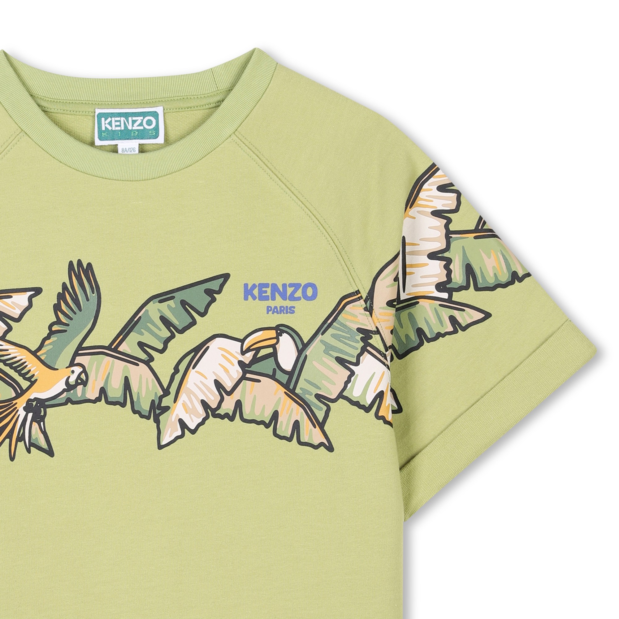 Leichtes T-Shirt aus Molton KENZO KIDS Für JUNGE