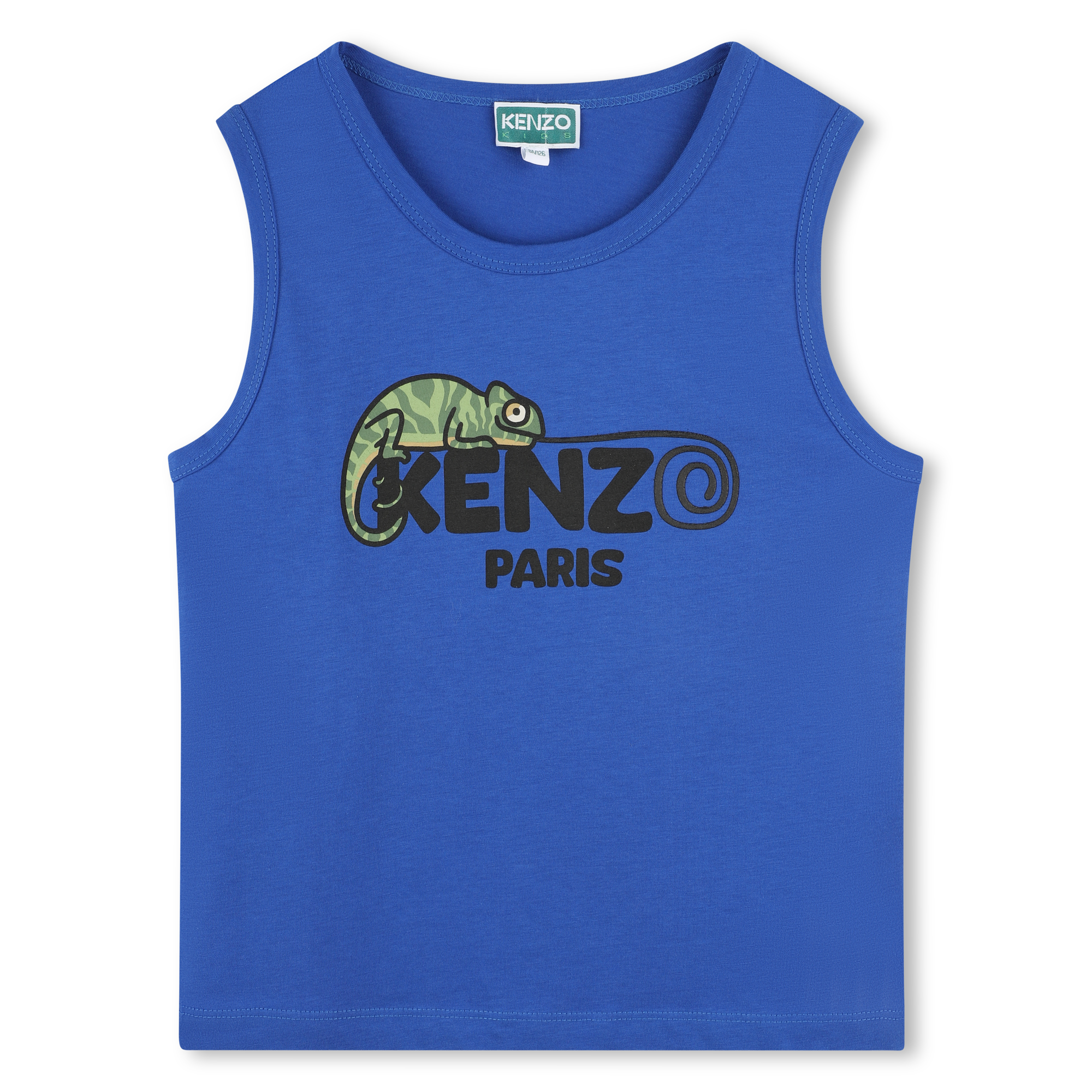 Cotton tank with logo KENZO KIDS for BOY