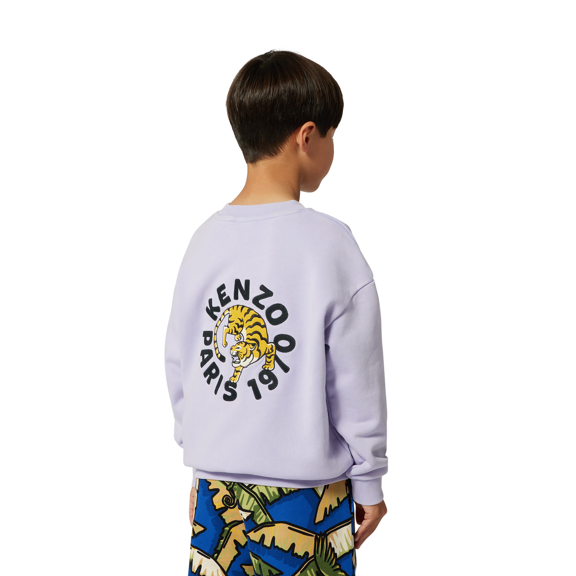 Elastic waist bermuda shorts KENZO KIDS for BOY