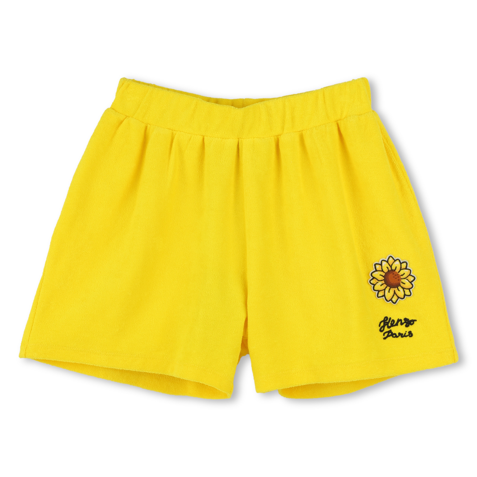 Short met elastische taille KENZO KIDS Voor