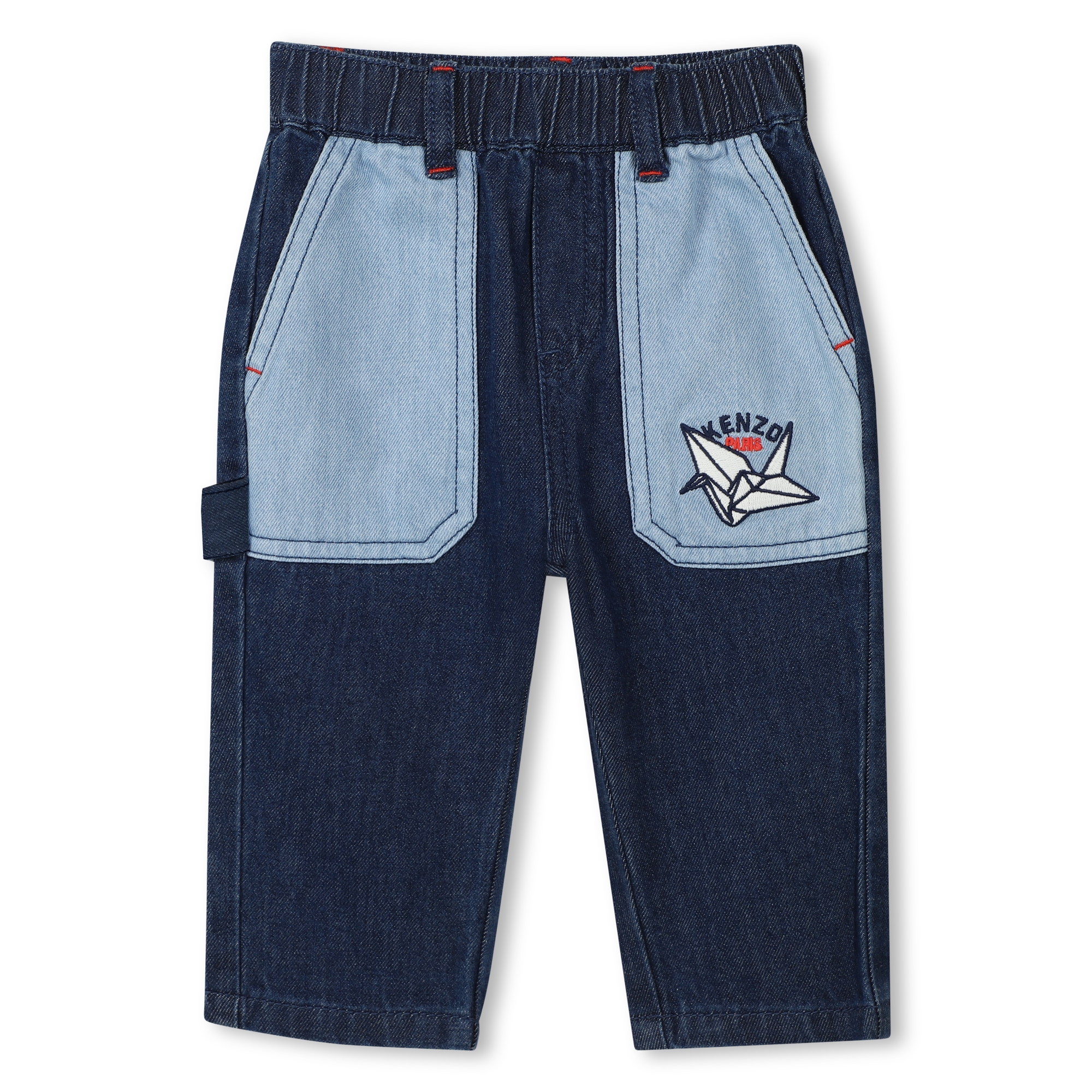 Jean à taille élastiquée KENZO KIDS pour GARCON