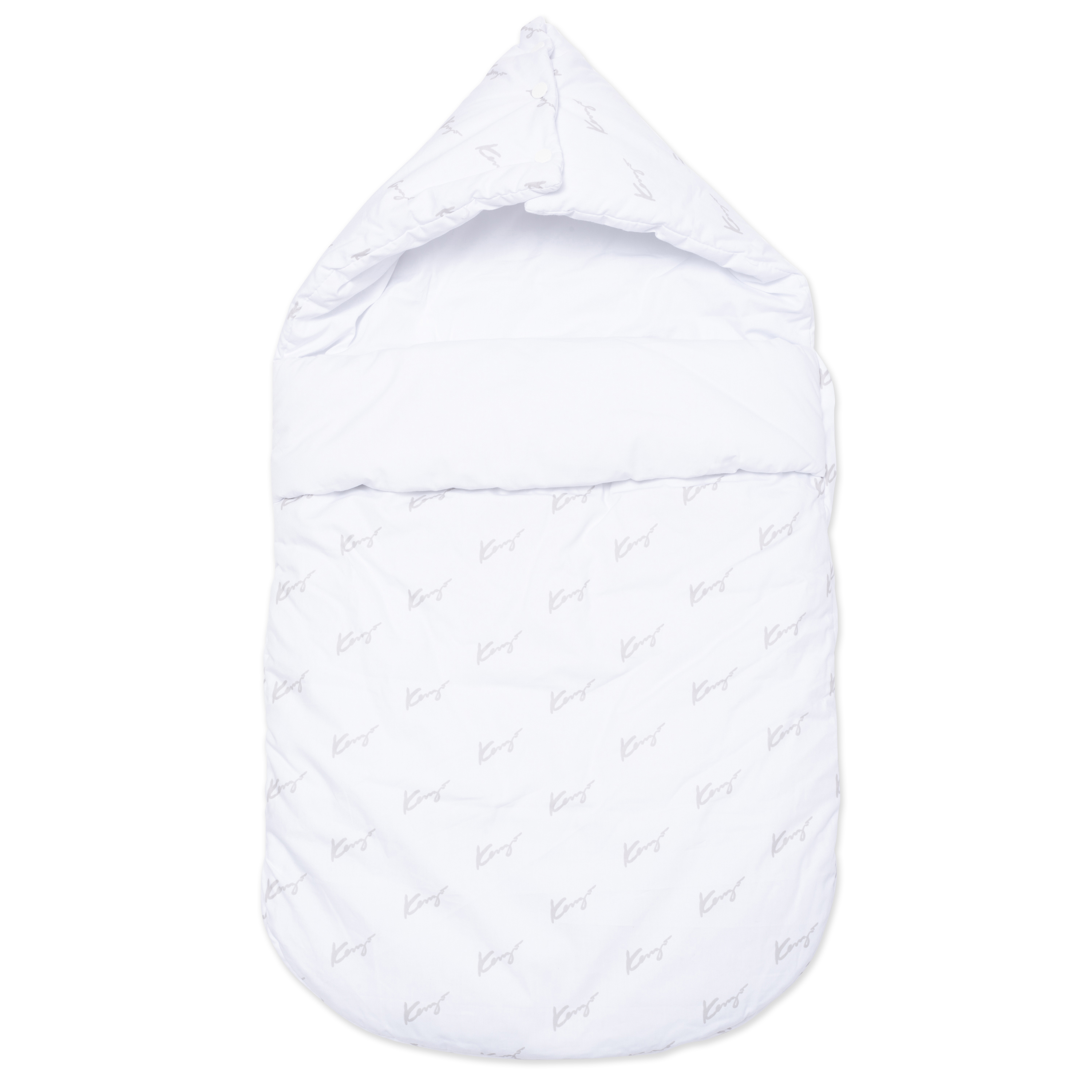 Zip-up poplin sleeping bag KENZO KIDS for UNISEX