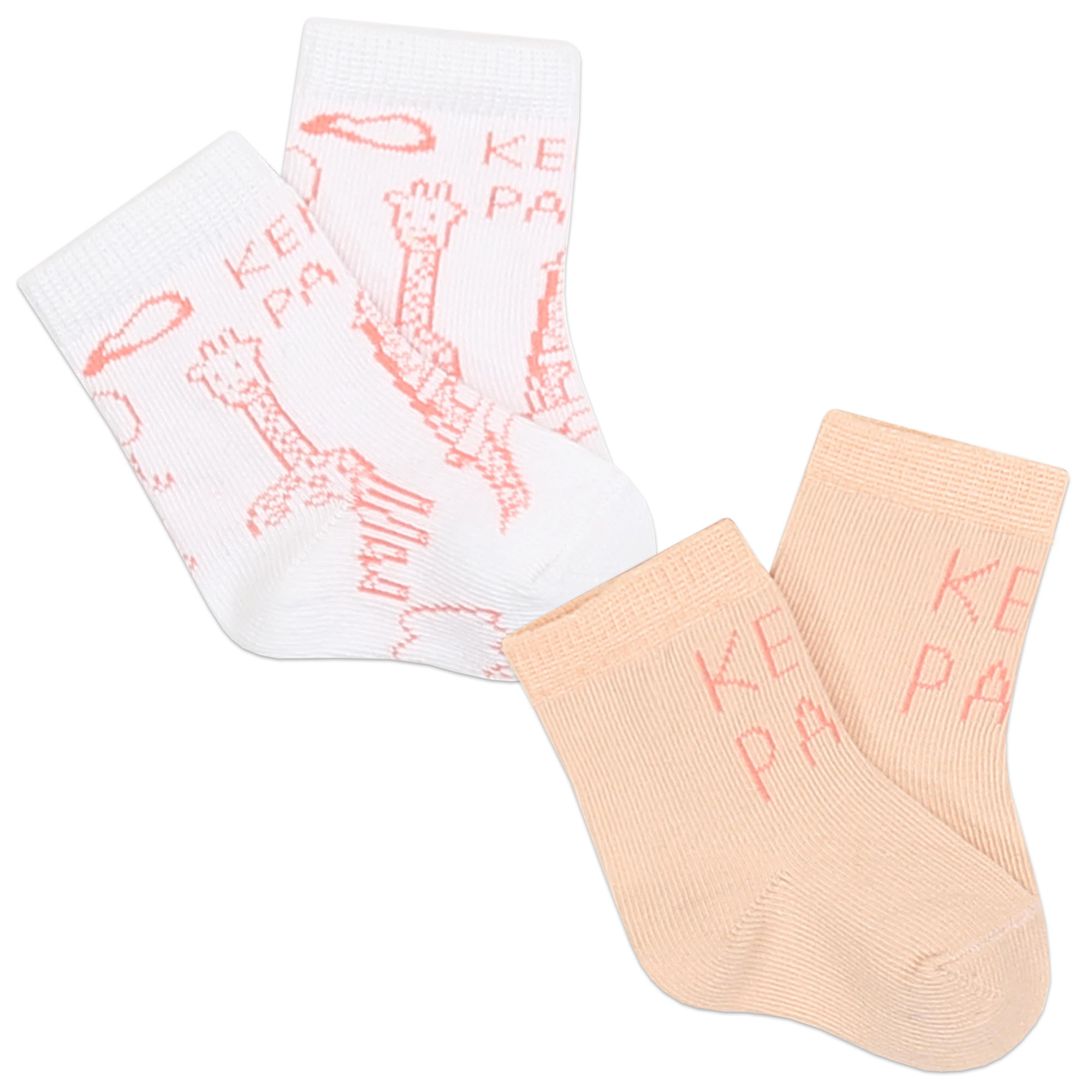 Lot de 2 paires de chaussettes KENZO KIDS pour UNISEXE