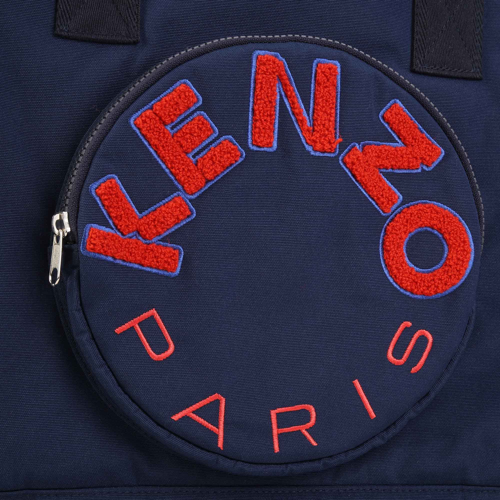 Canvas luiertas en kussen KENZO KIDS Voor