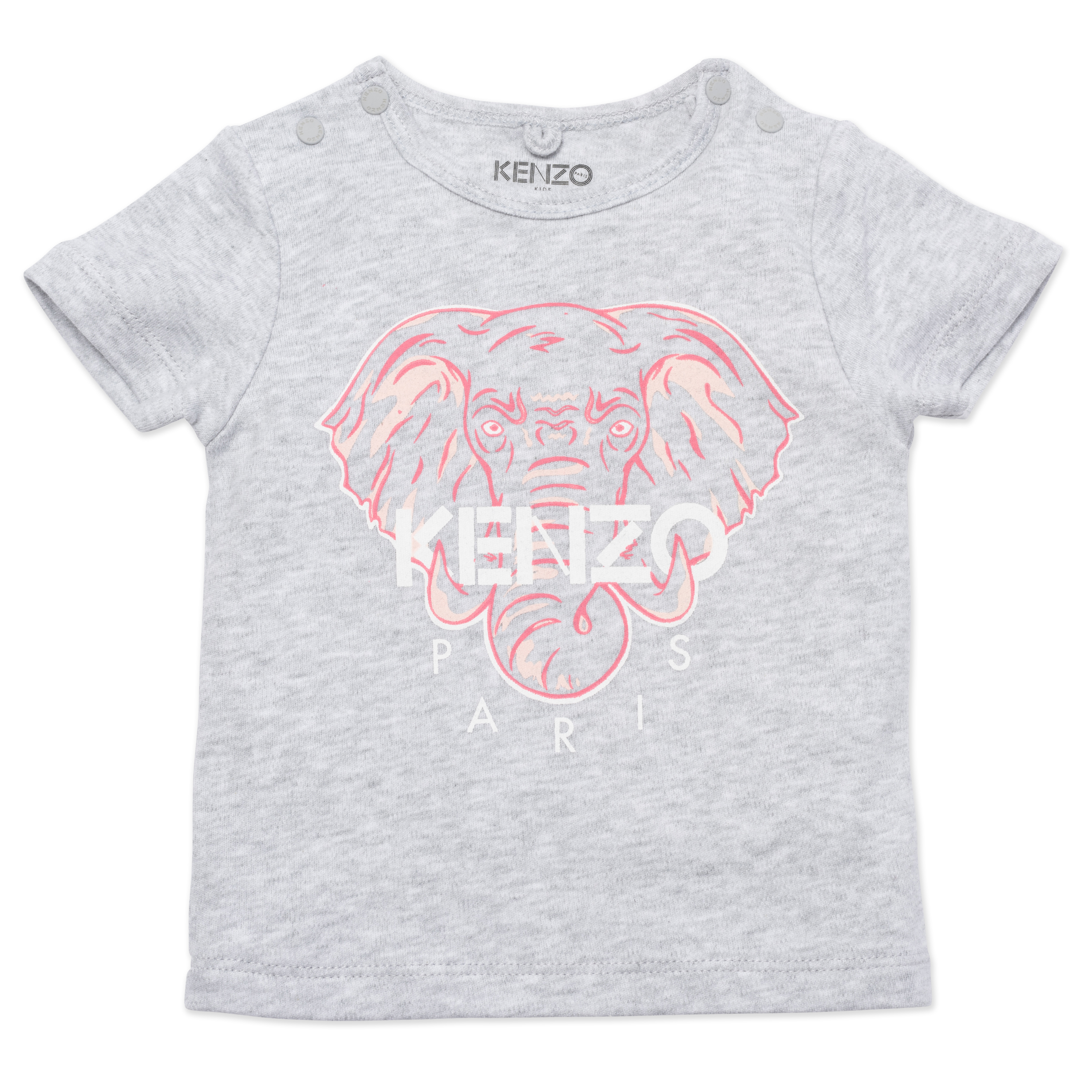 Elephant print T-shirt KENZO KIDS for GIRL
