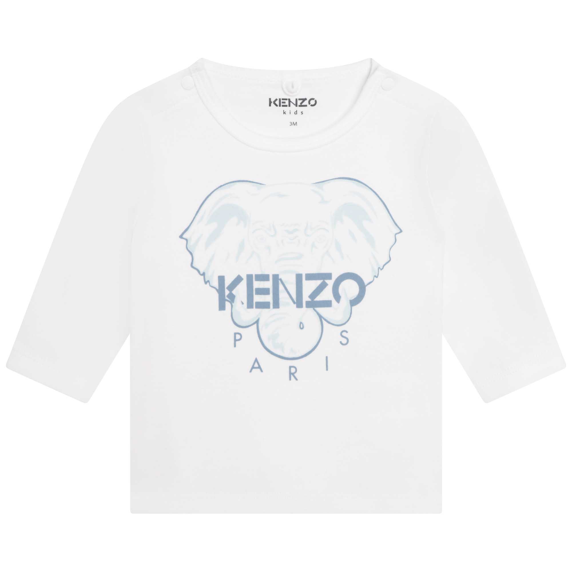 T-shirt à manches longues KENZO KIDS pour GARCON