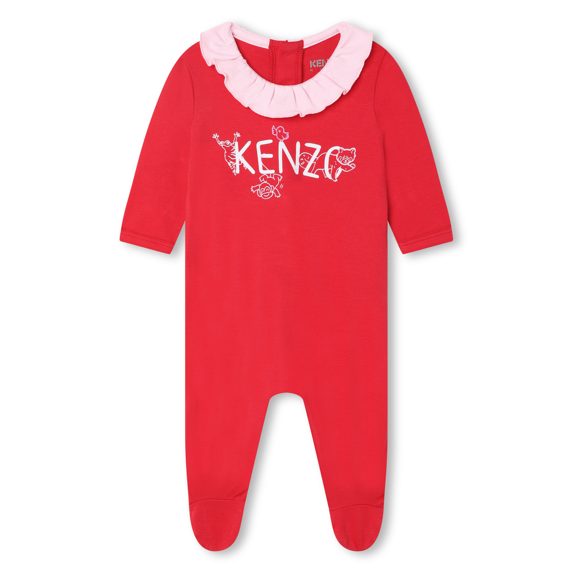 Pijama de algodón con volante KENZO KIDS para NIÑA