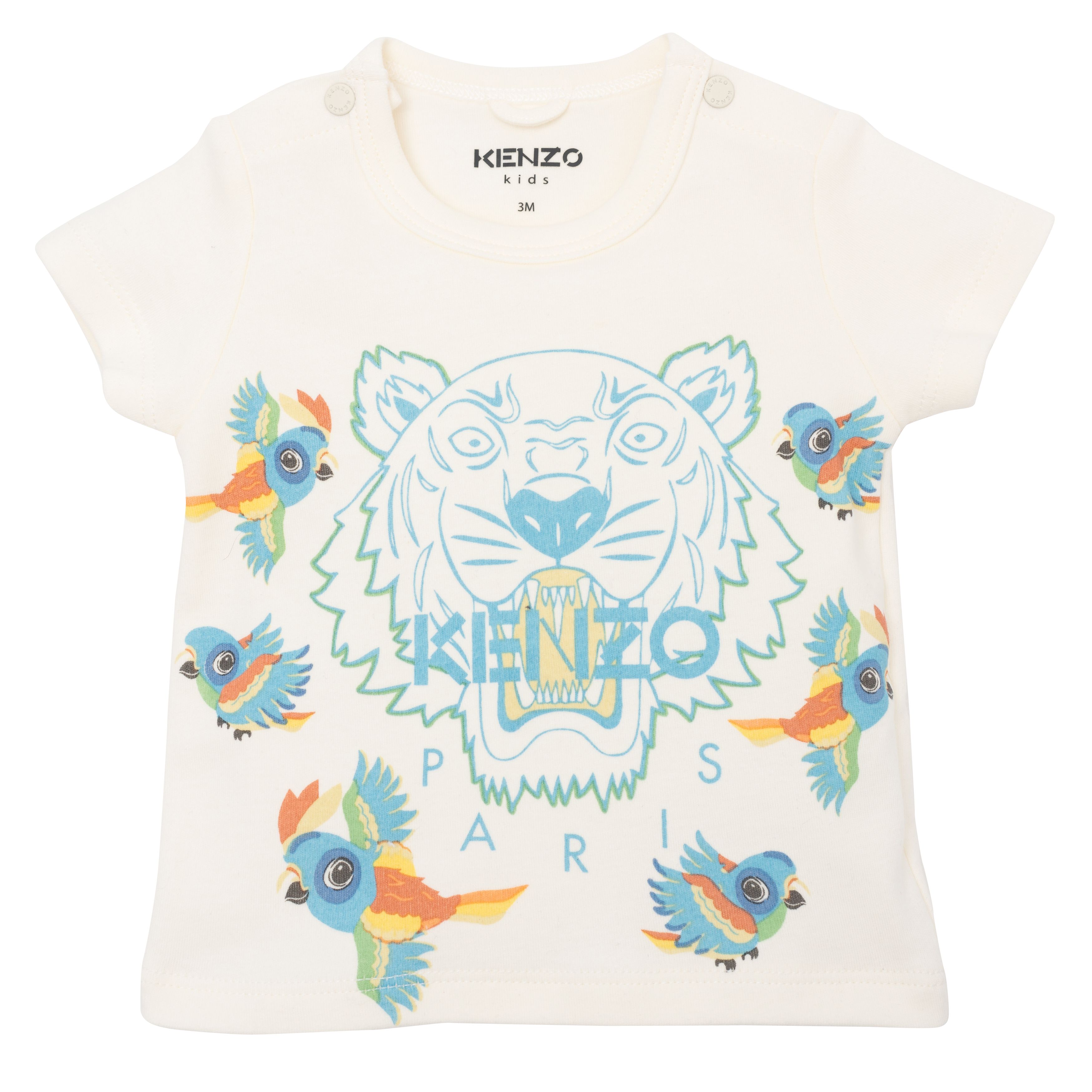 Ensemble T-shirt et short KENZO KIDS pour GARCON