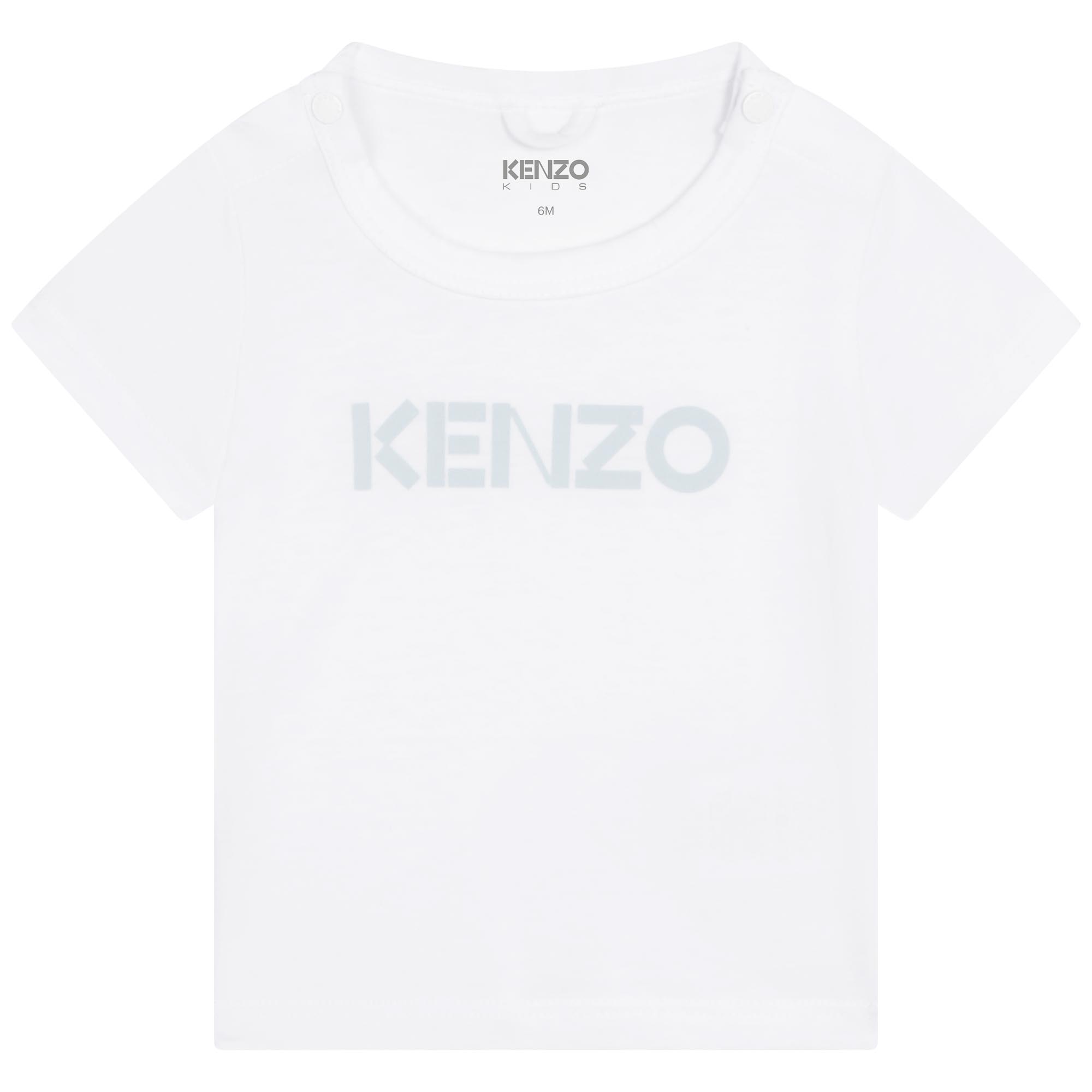 Ensemble salopette et t-shirt KENZO KIDS pour GARCON