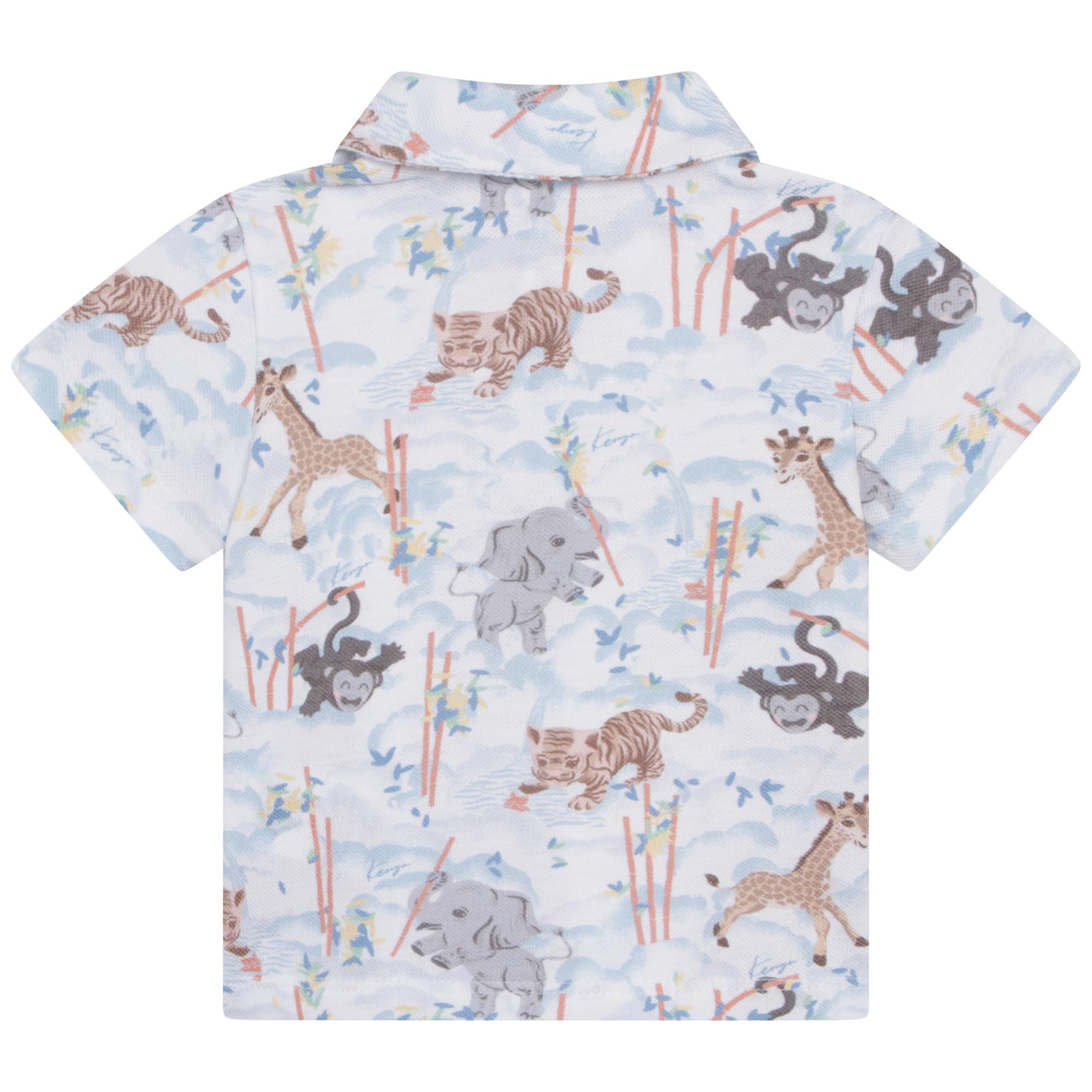 Polo shirt and short set KENZO KIDS for BOY
