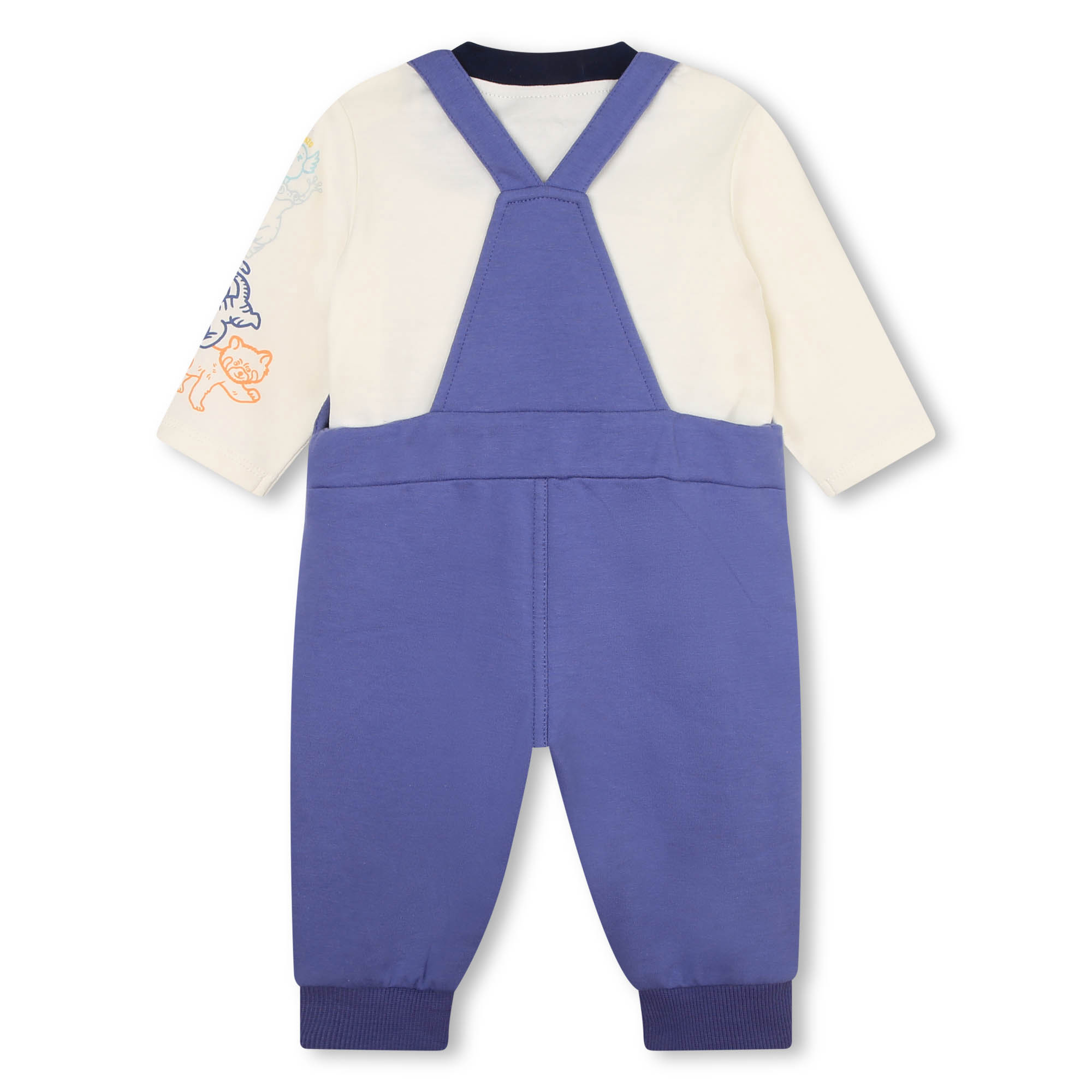 T-shirt and dungarees outfit KENZO KIDS for BOY