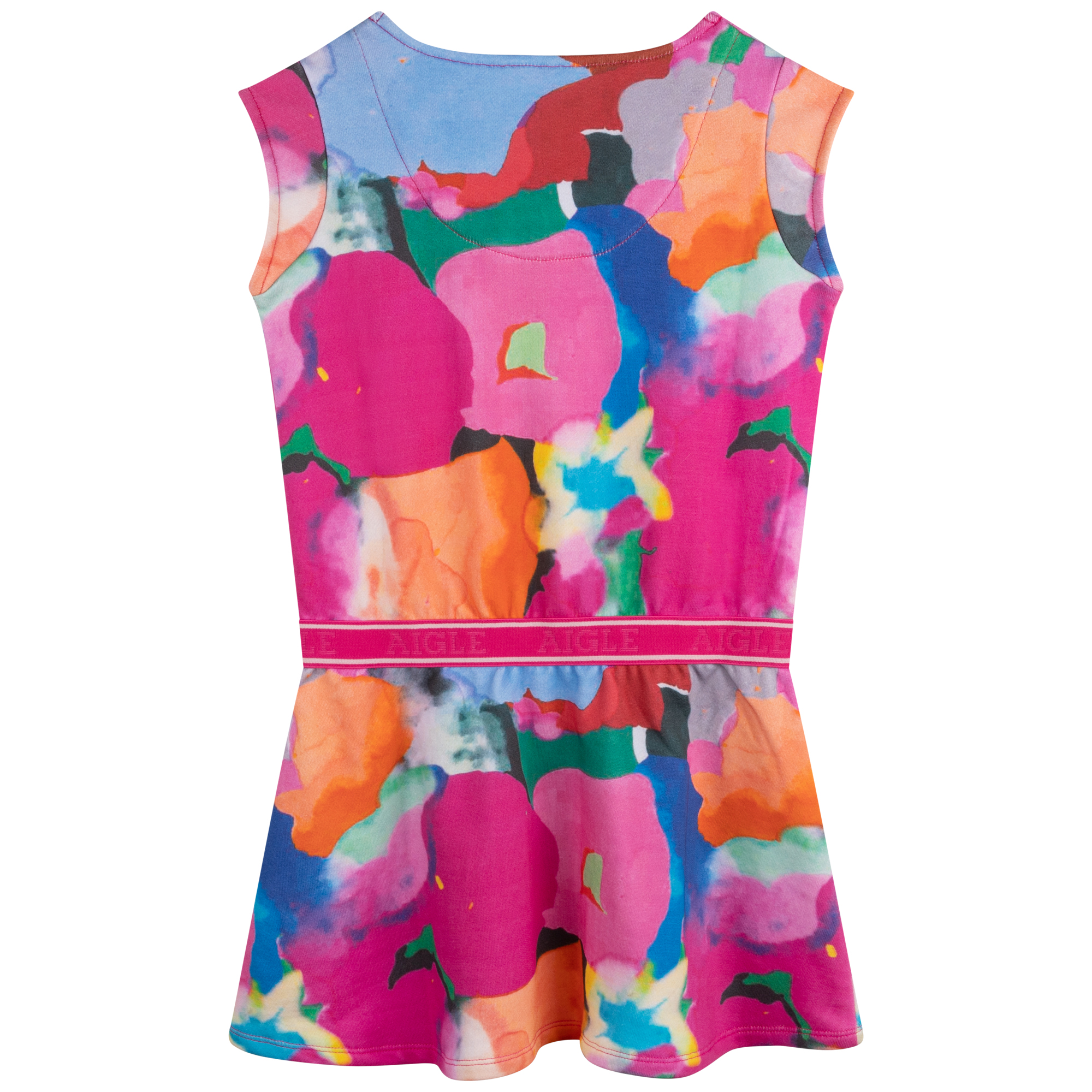 Printed sleeveless dress AIGLE for GIRL