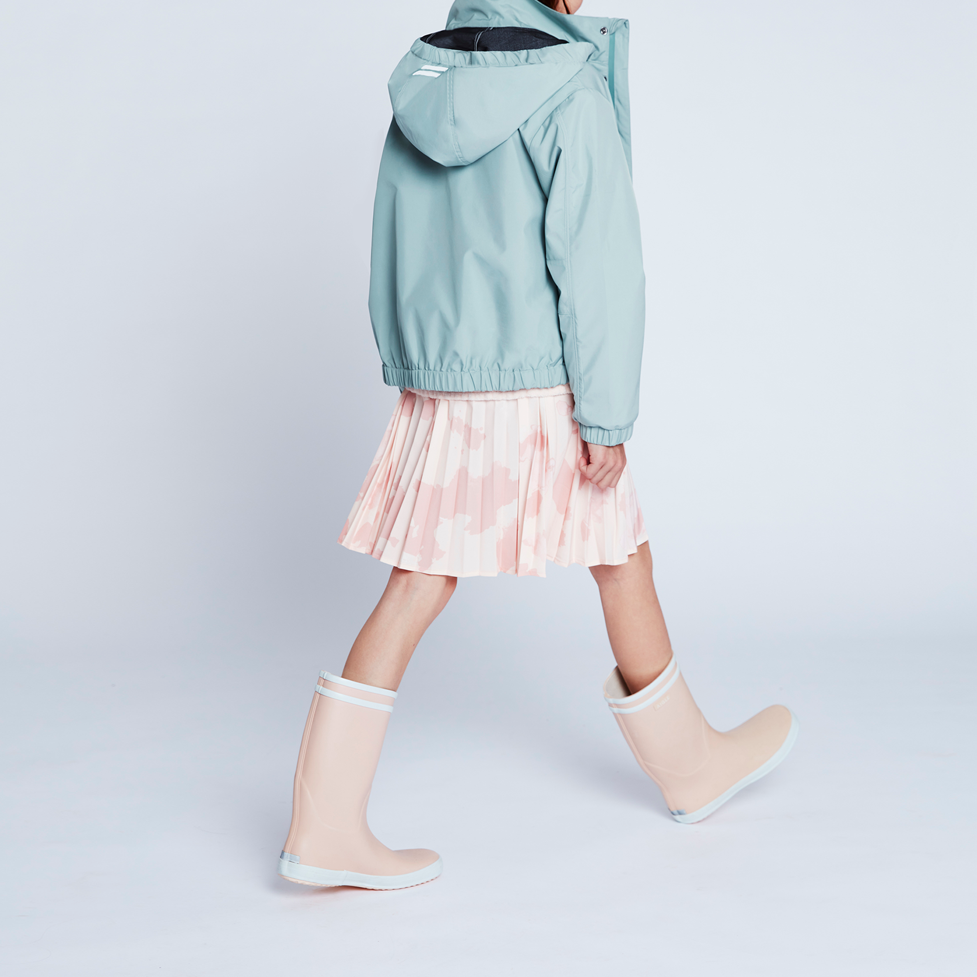 Printed pleated skirt AIGLE for GIRL