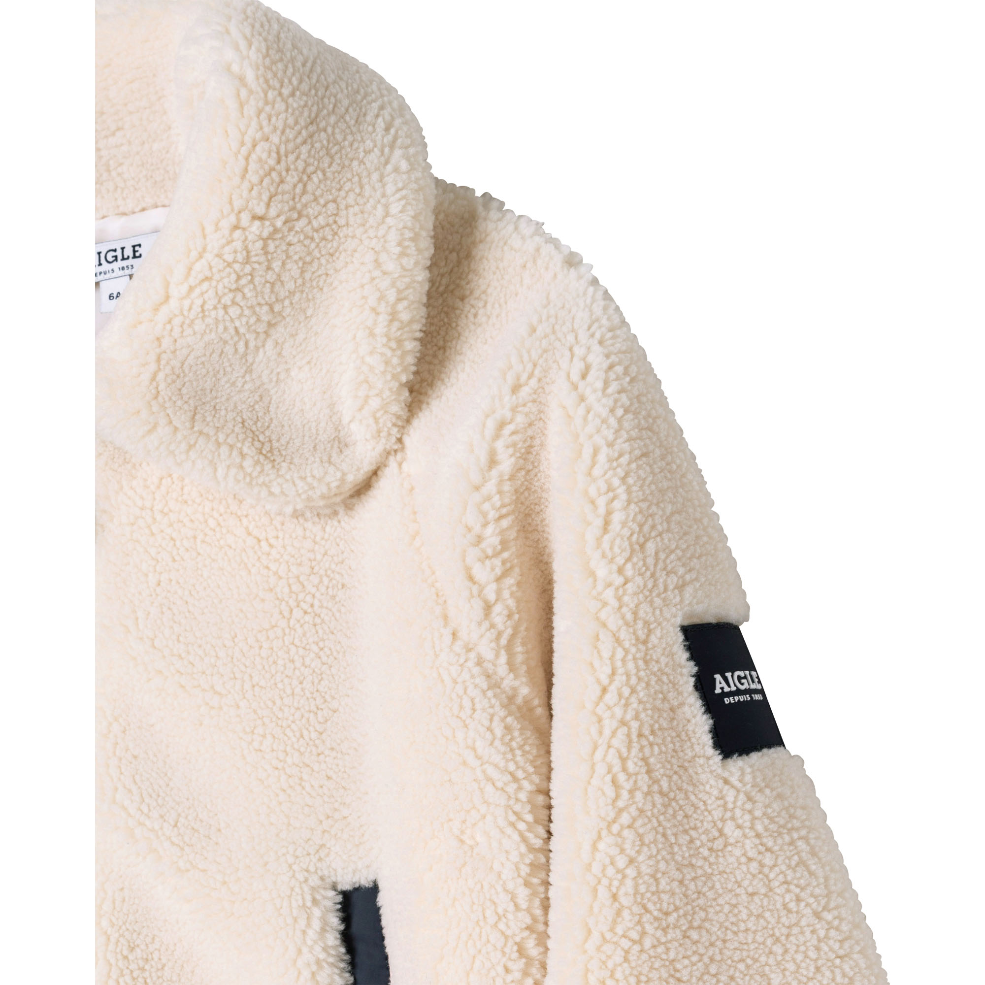 Lined sherpa cardigan AIGLE for GIRL