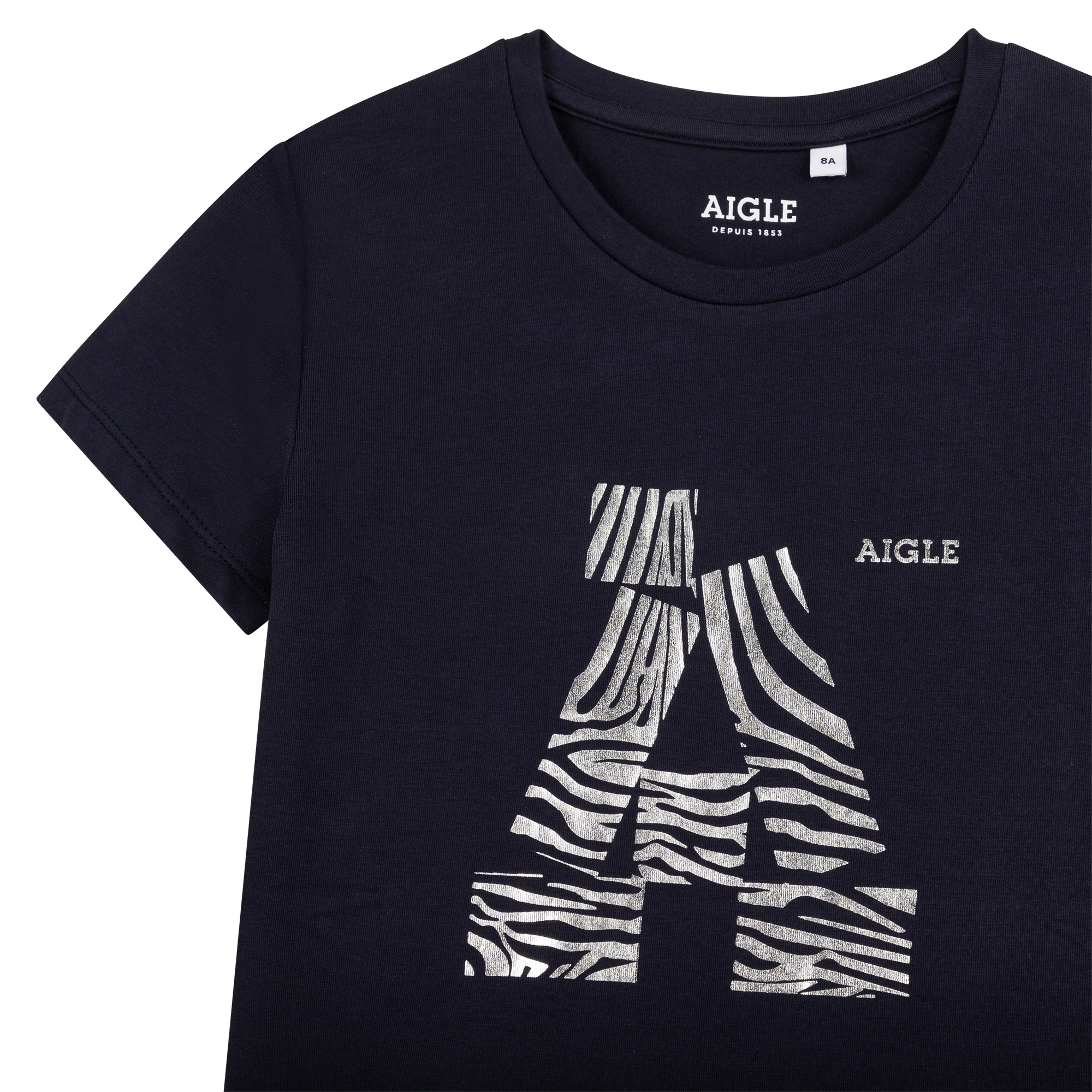 T-shirt van biokatoen AIGLE Voor