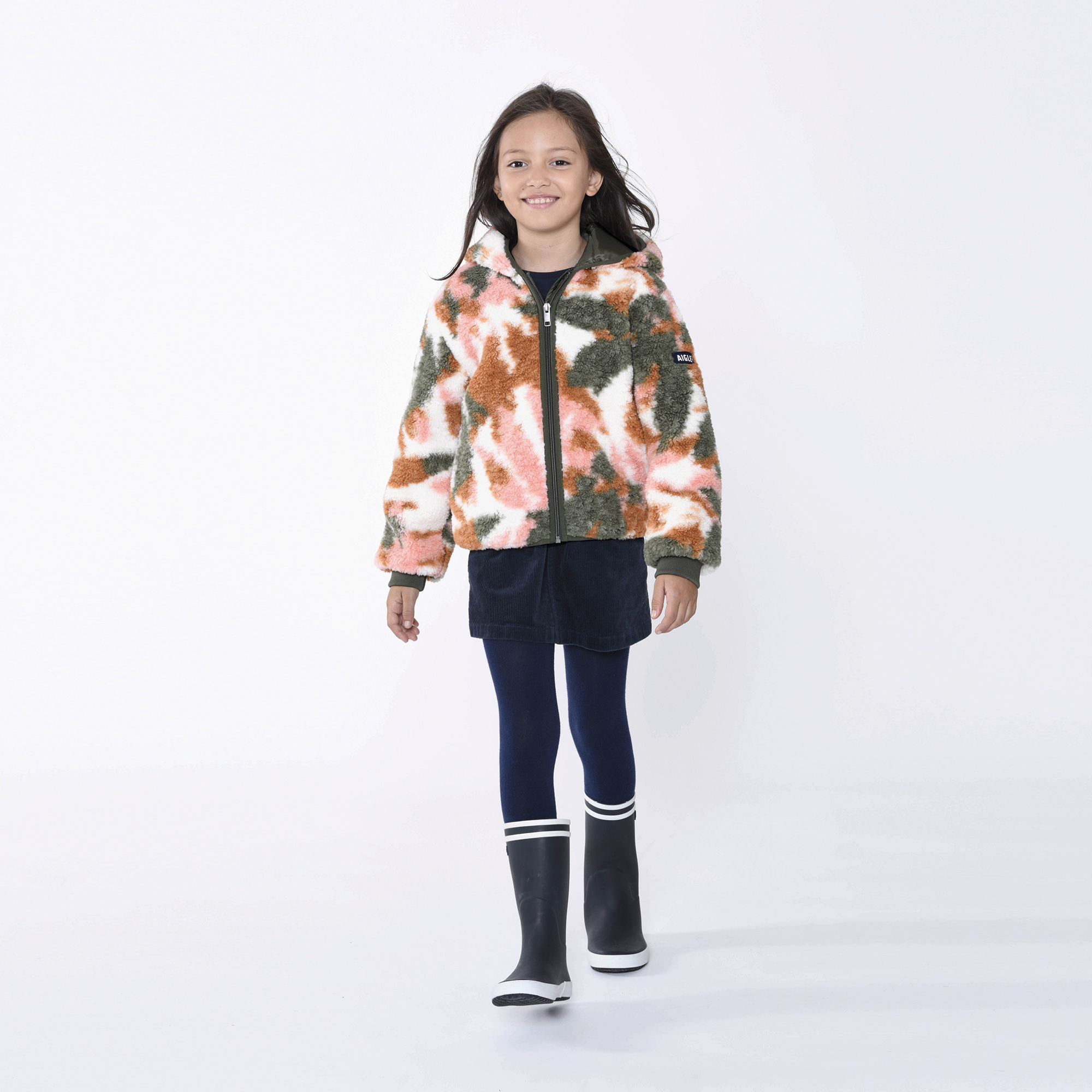 Hooded cardigan AIGLE for GIRL
