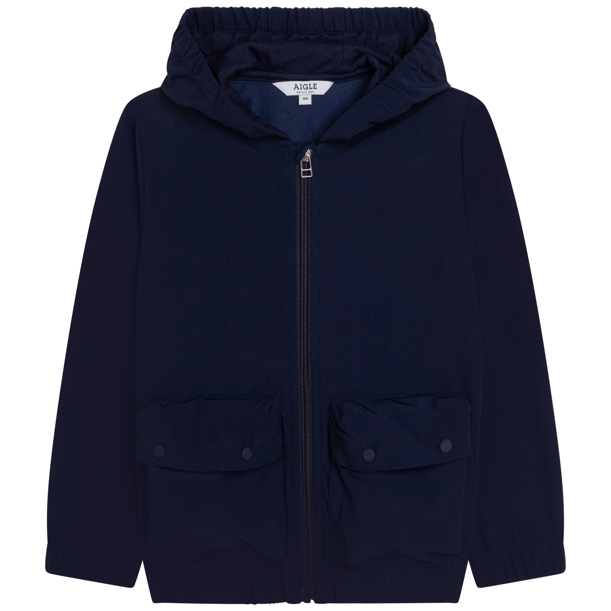 Zip-up hooded jacket AIGLE for BOY