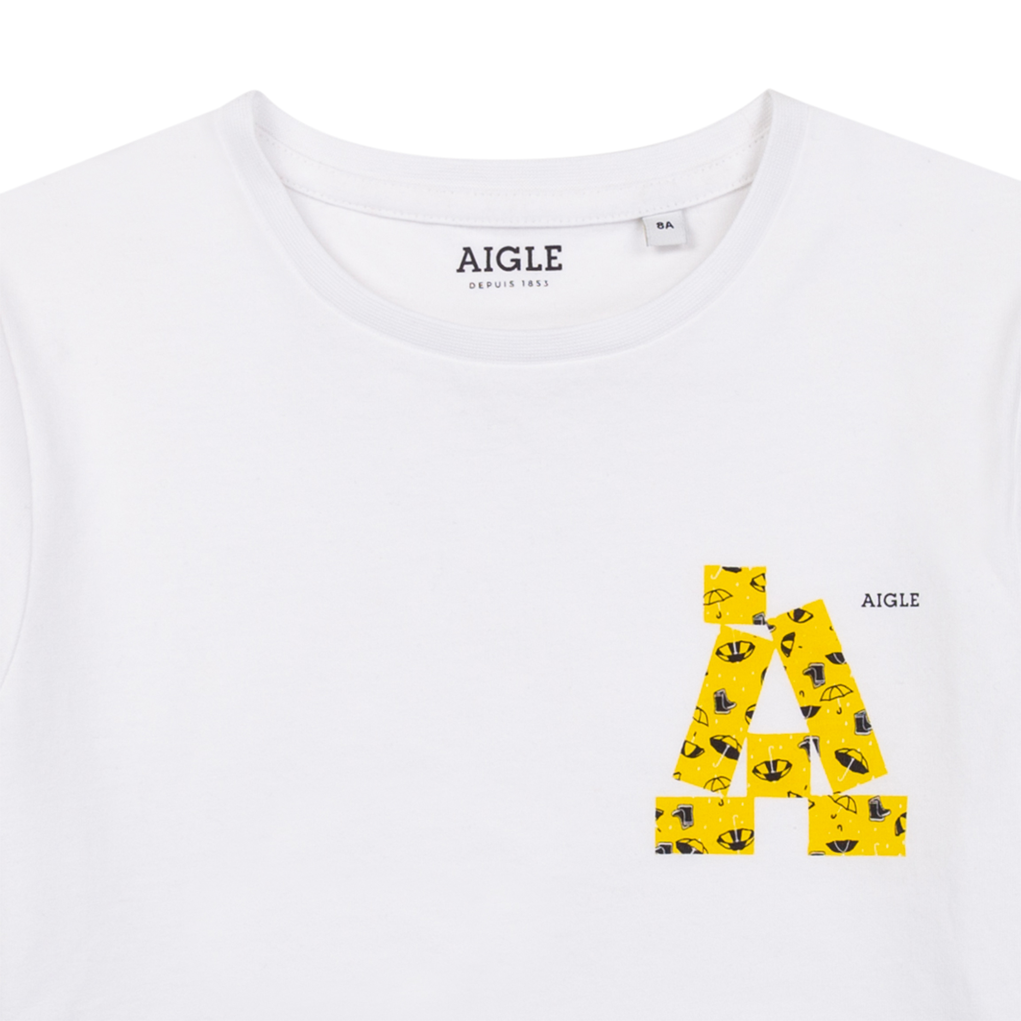 T-Shirt aus Bio-Baumwolle AIGLE Für UNISEX