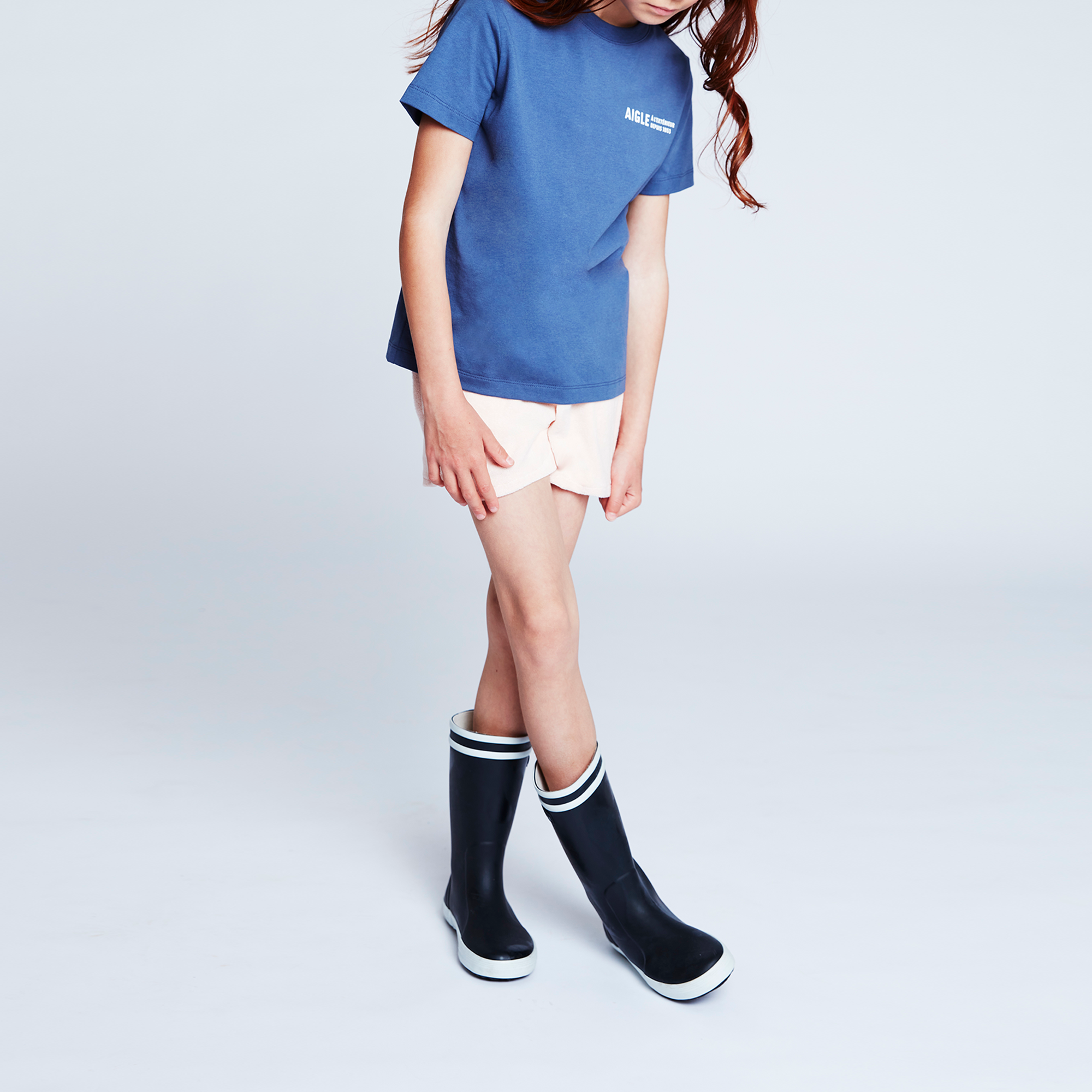 T-shirt with print AIGLE for UNISEX