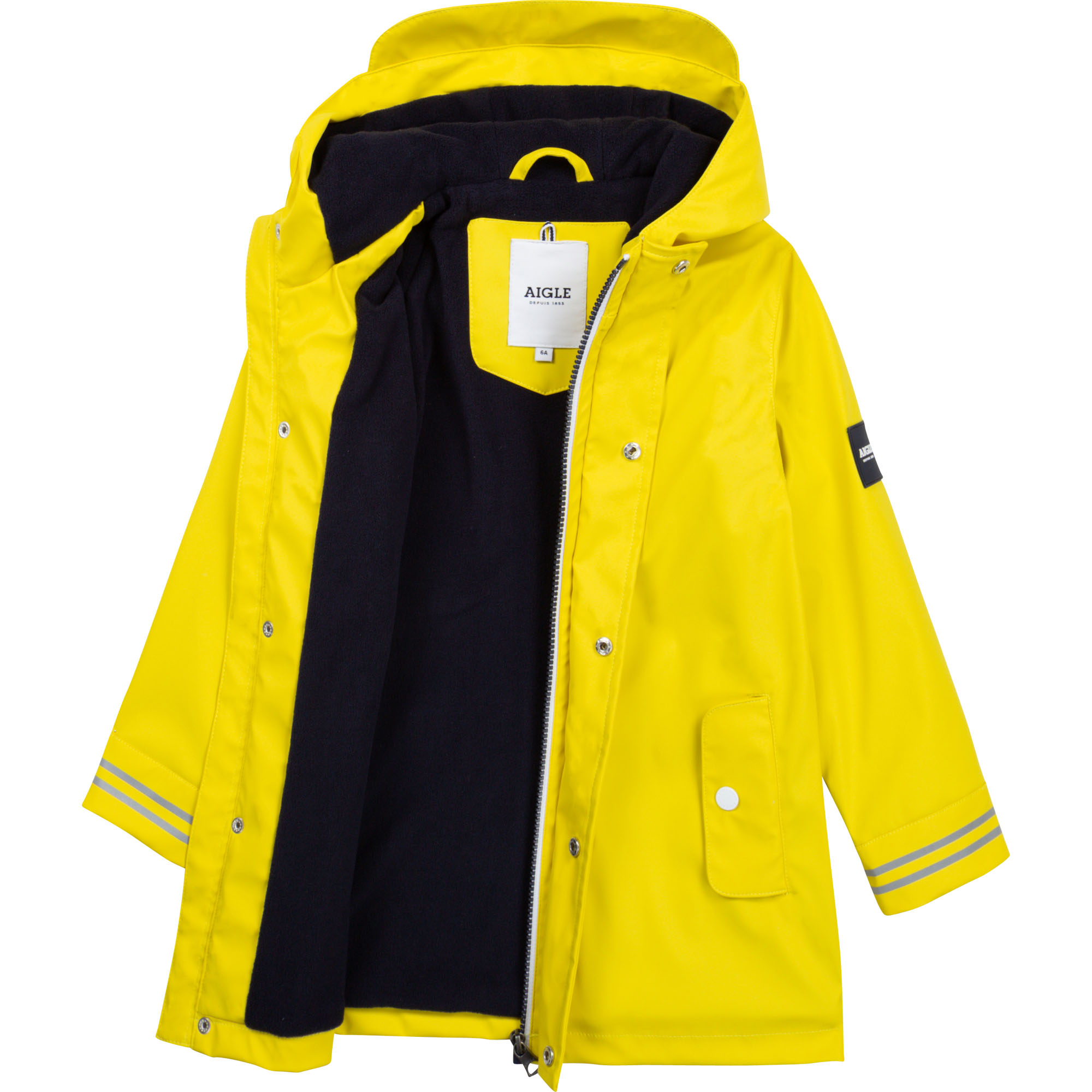 Water-resistant rain jacket AIGLE for UNISEX