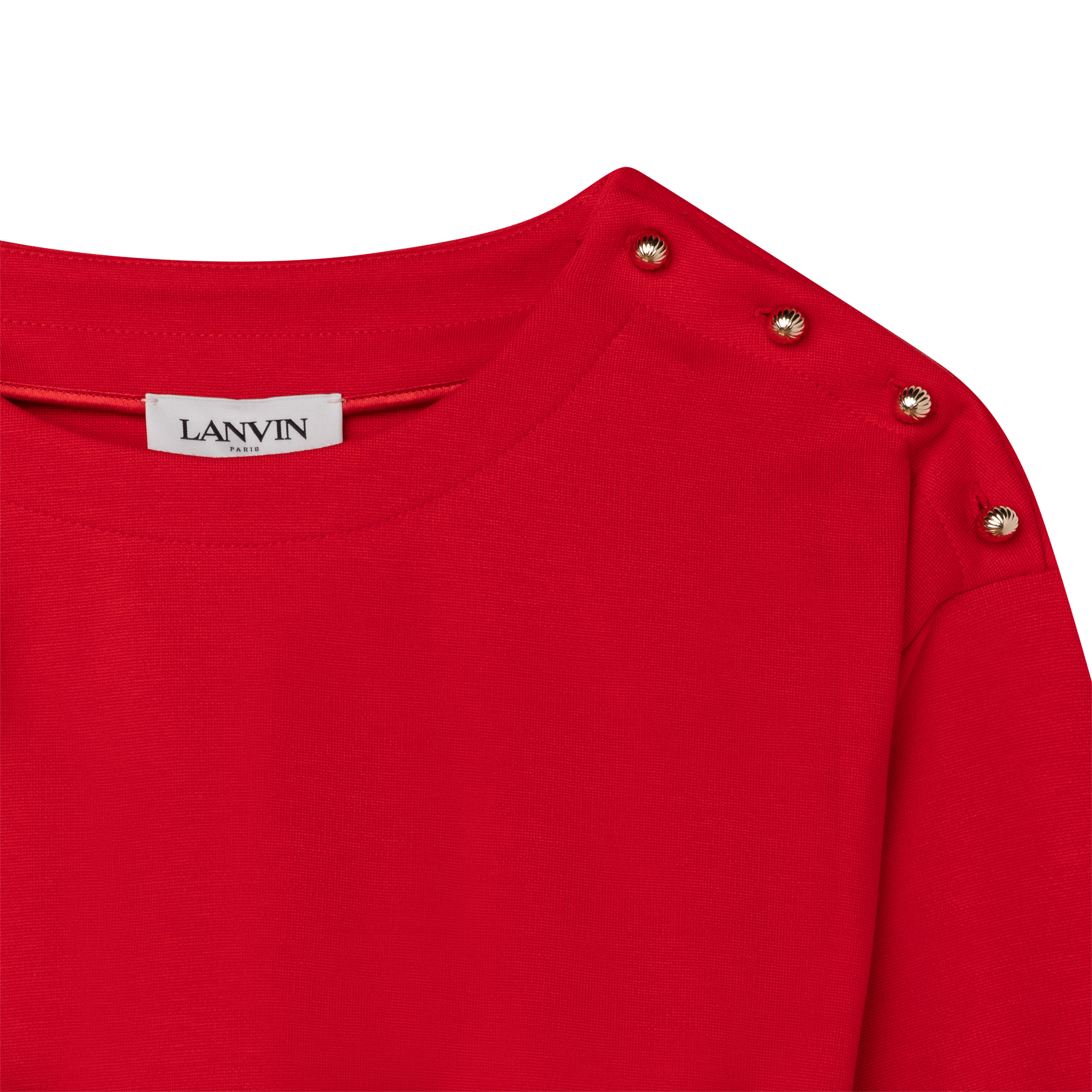 Long-sleeved cinched dress LANVIN for GIRL