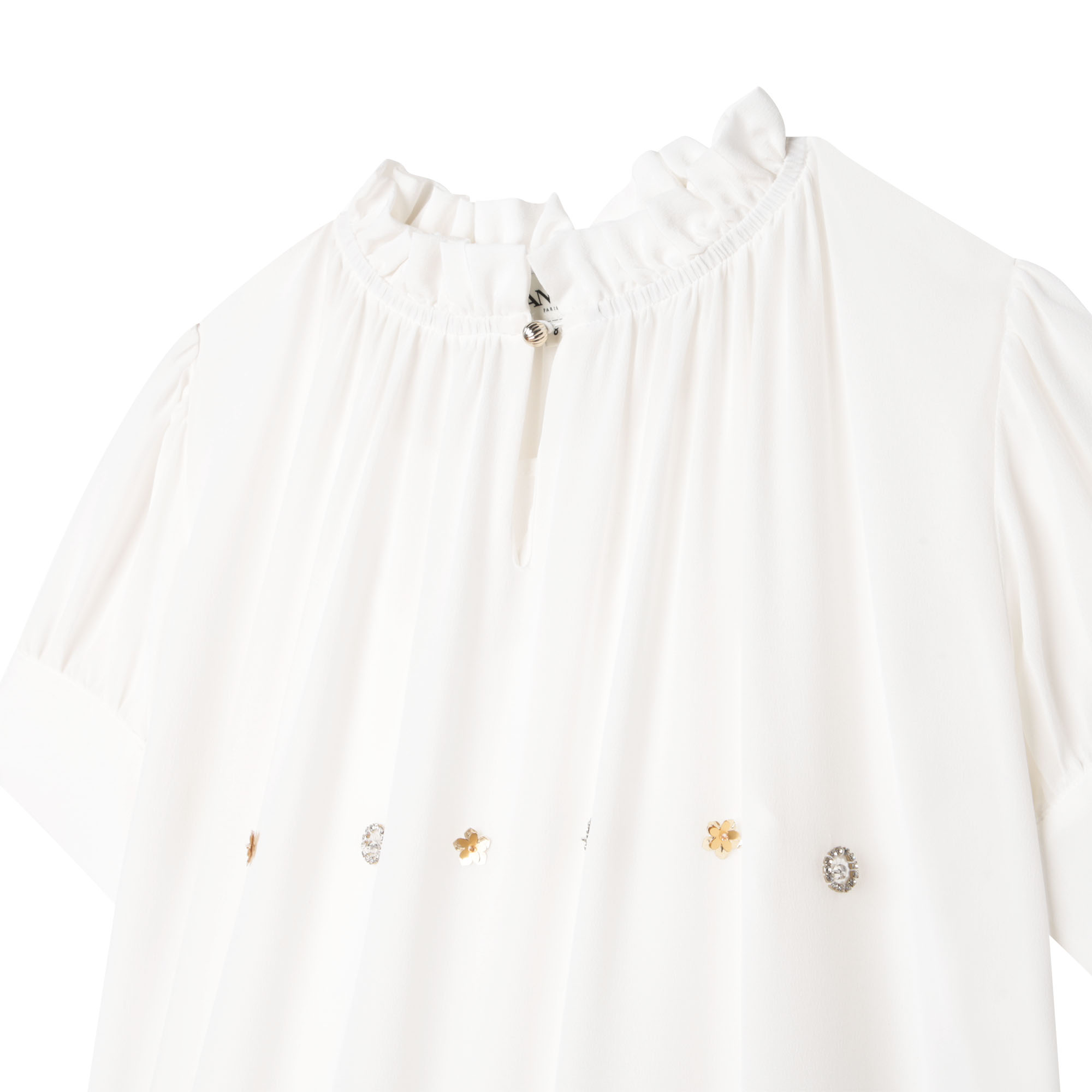 Crepe party dress LANVIN for GIRL