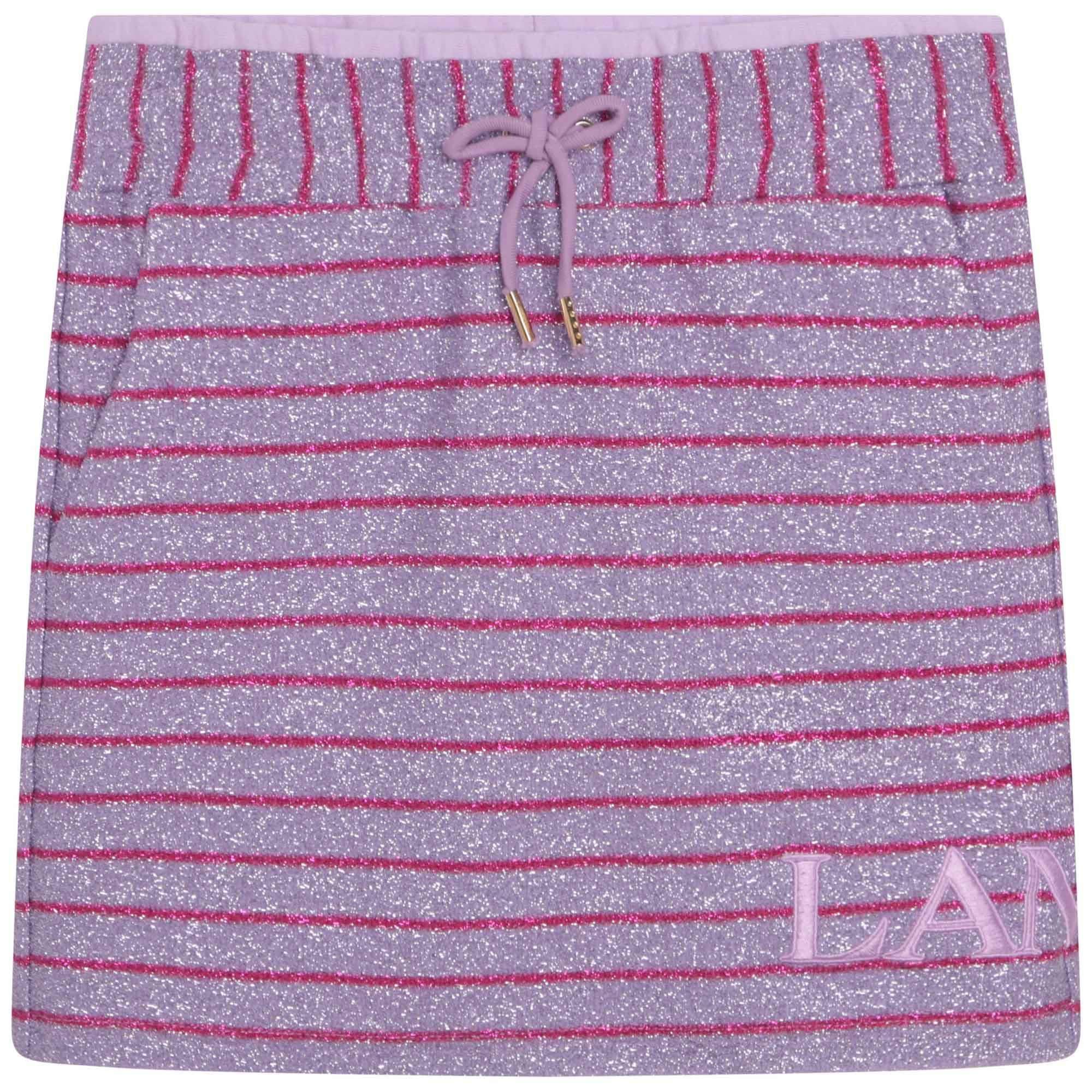 Striped fleece skirt LANVIN for GIRL