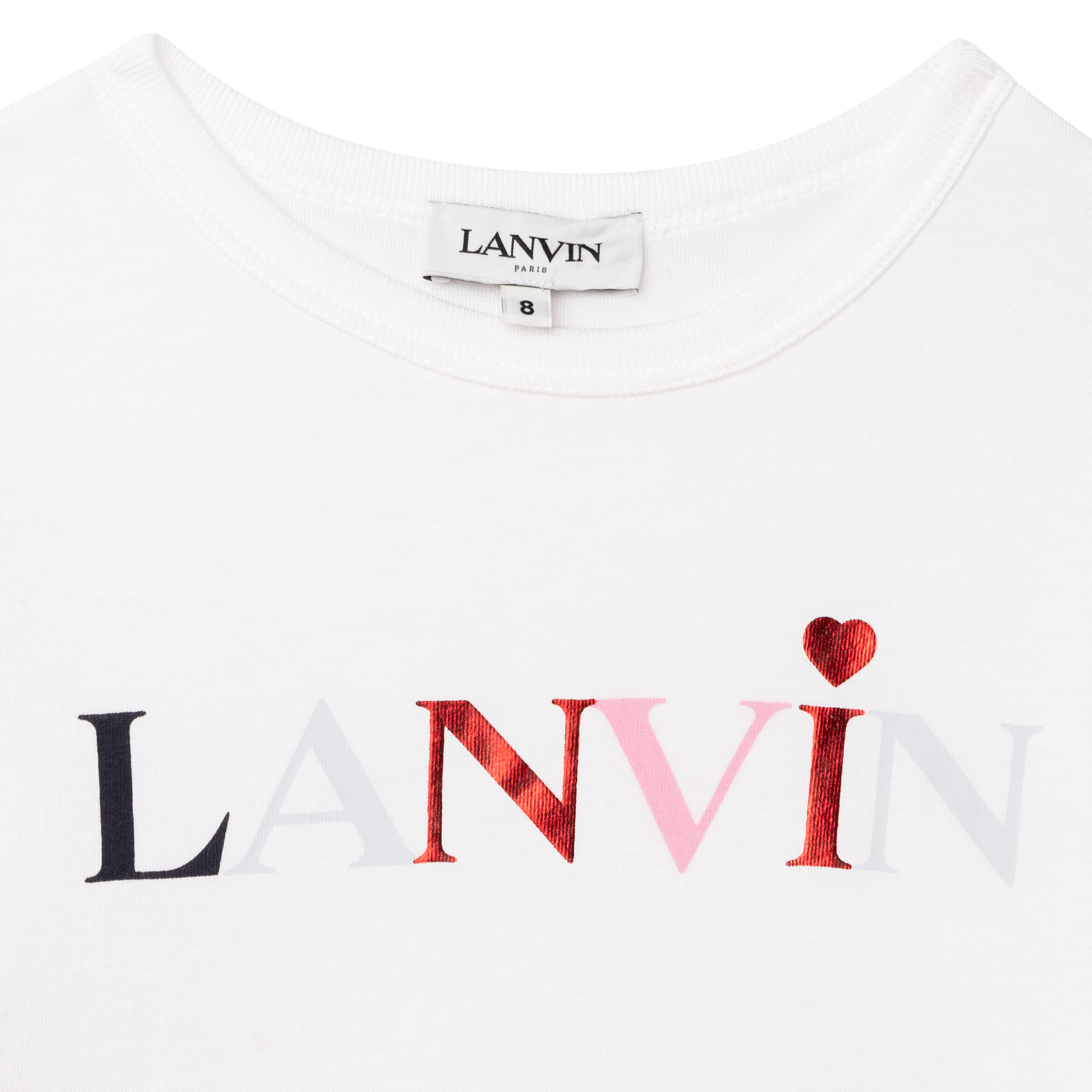 Camiseta de punto de algodón y modal LANVIN para NIÑA