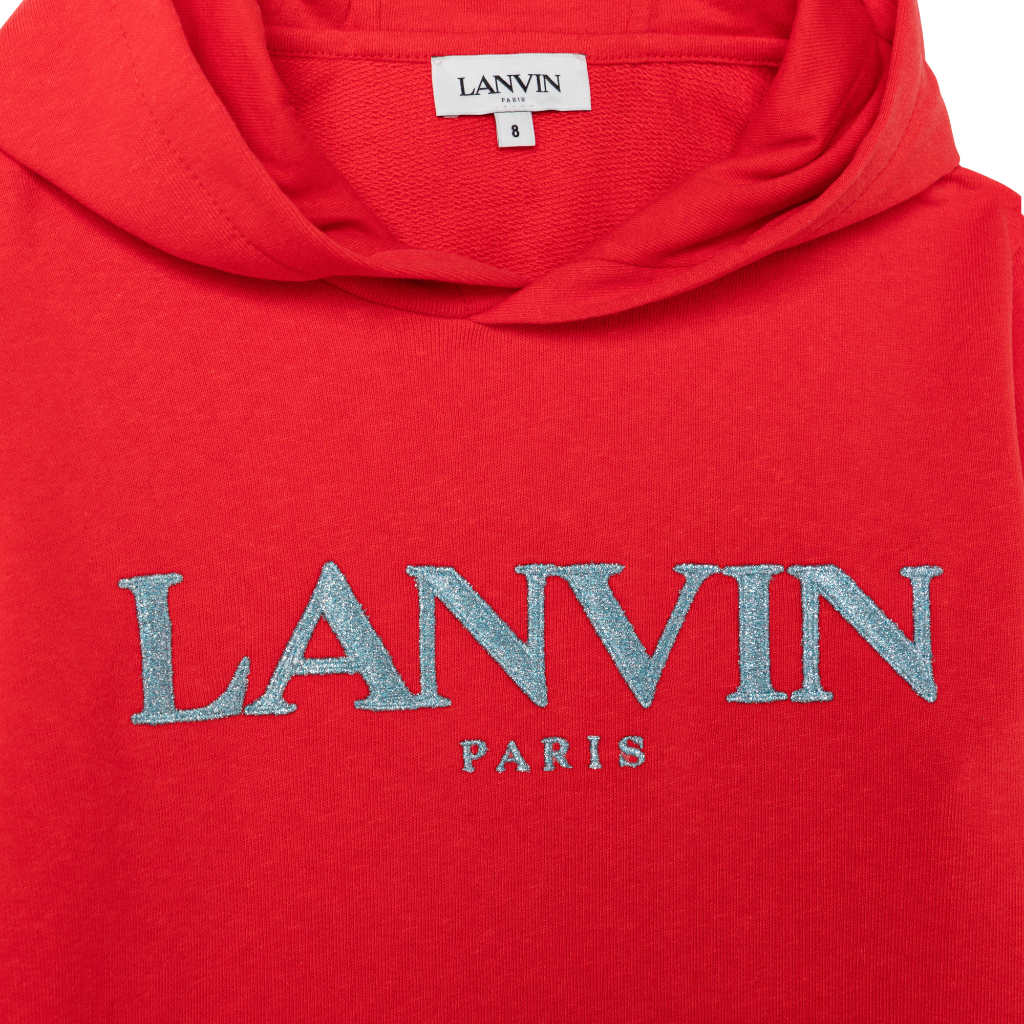 Hooded fleece sweatshirt LANVIN for GIRL