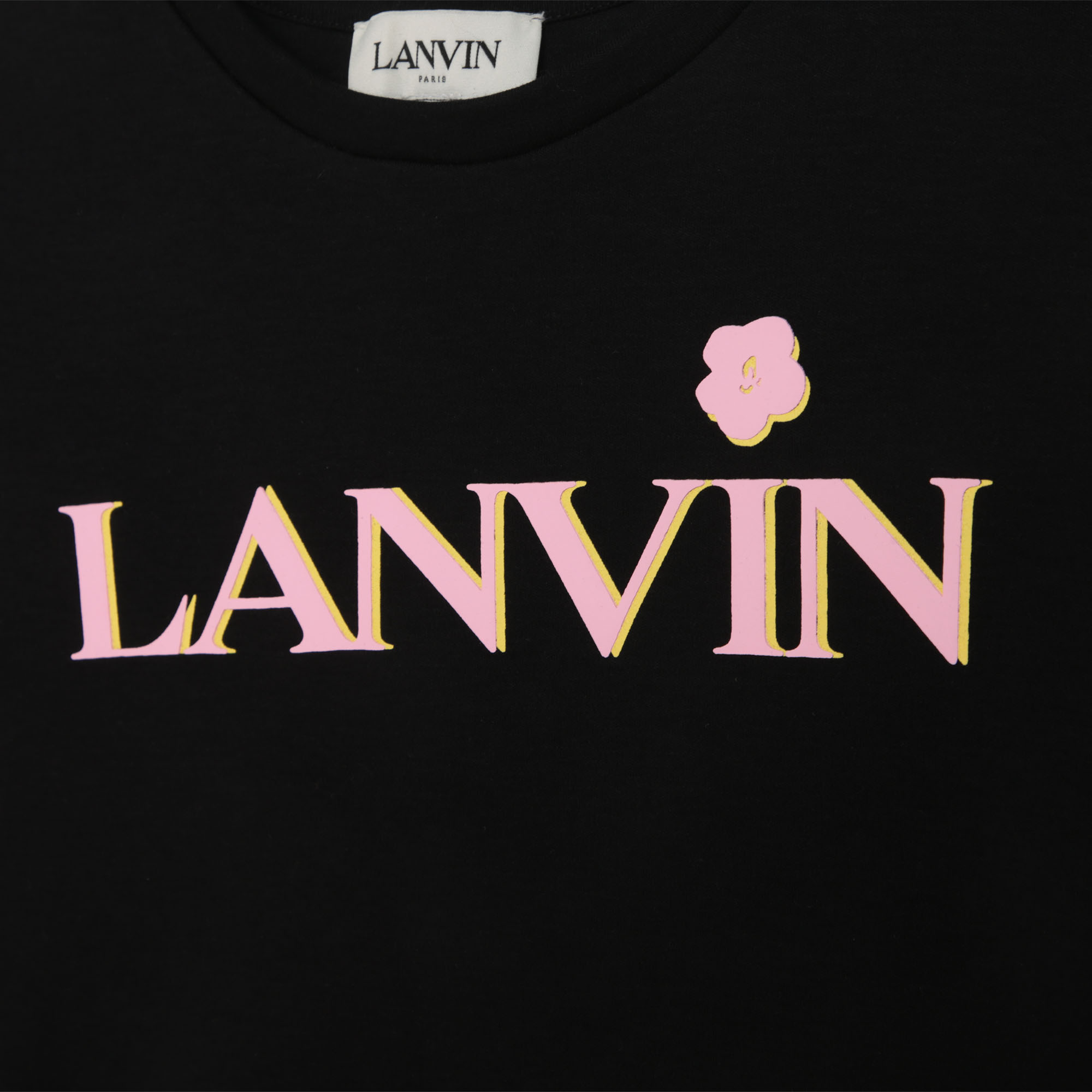 Katoenen T-shirt met print LANVIN Voor
