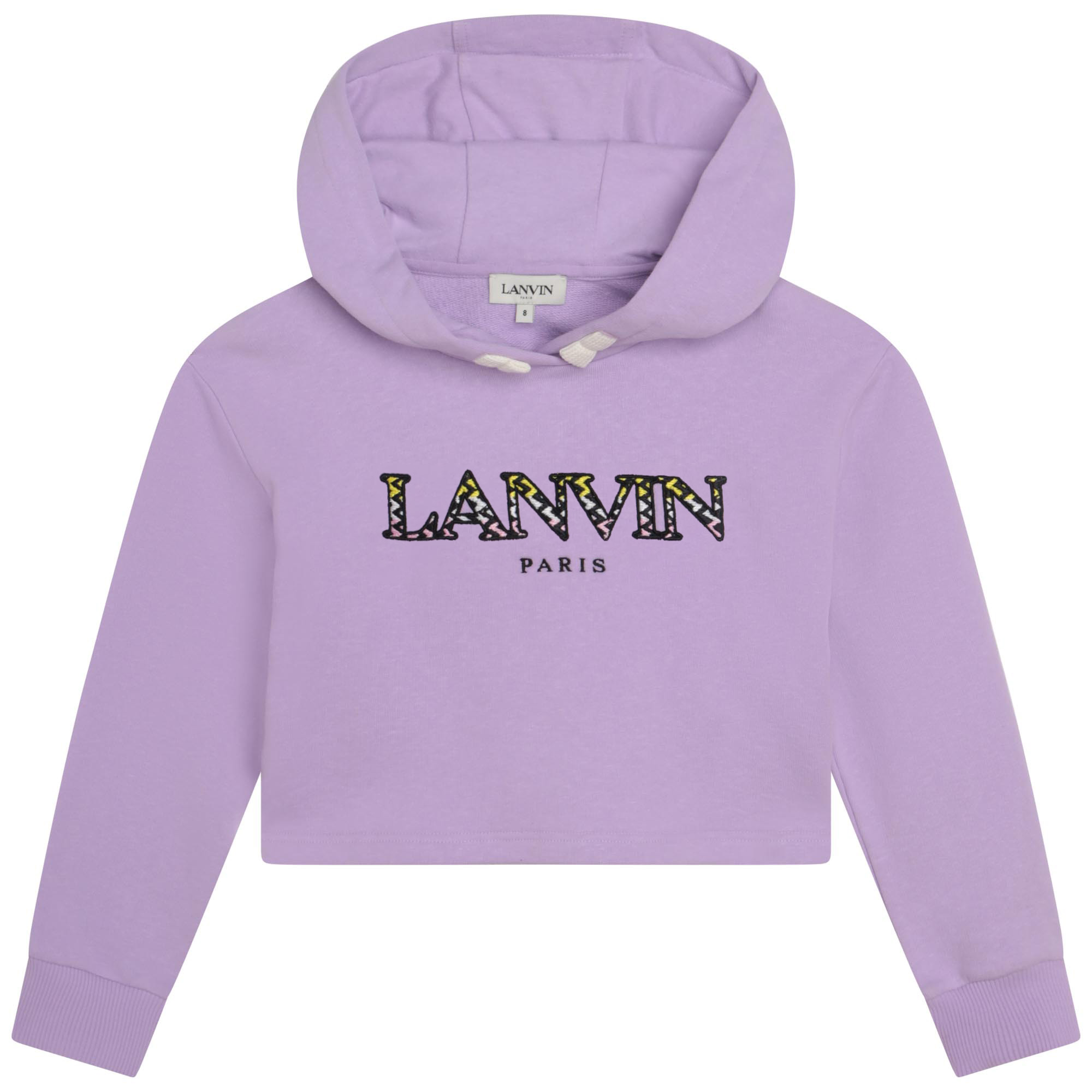 Hooded cotton sweatshirt LANVIN for GIRL