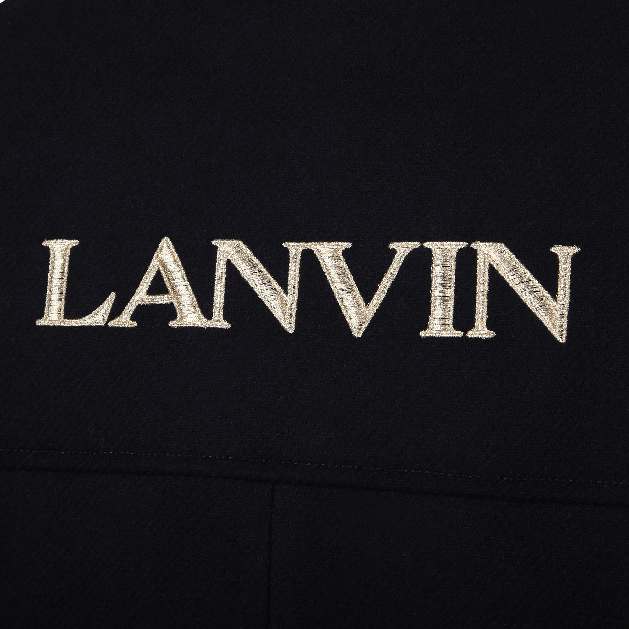 Mid-length woollen coat LANVIN for GIRL