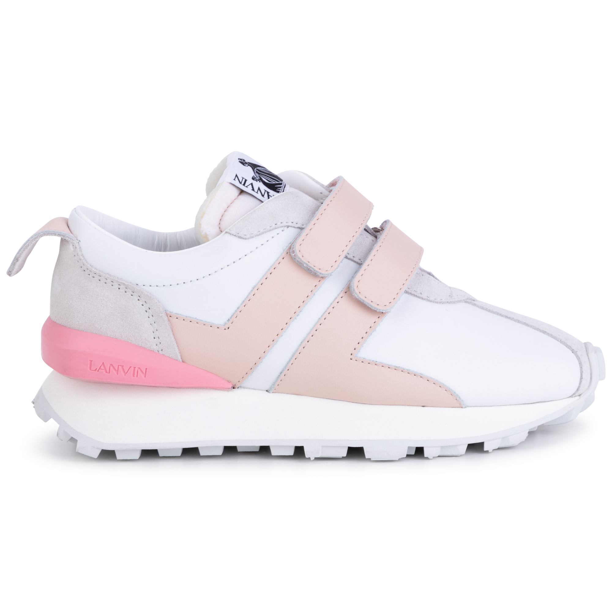 temperatur Fange Fugtighed LANVIN Velcro Sneakers girl pink - | Kids around
