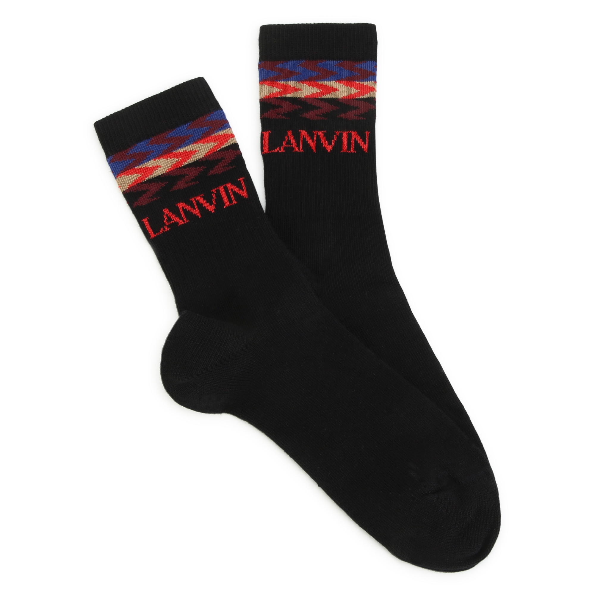 High socks with zig-zag design LANVIN for BOY