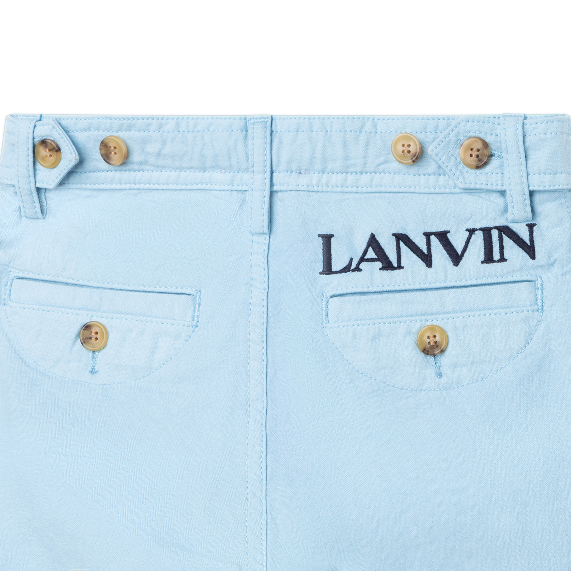 Pantalón corto de algodón chevrón LANVIN para NIÑO