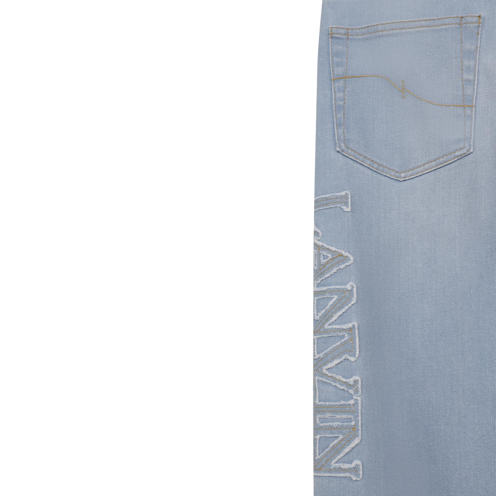 Katoenen jeans met 5 zakken LANVIN Voor