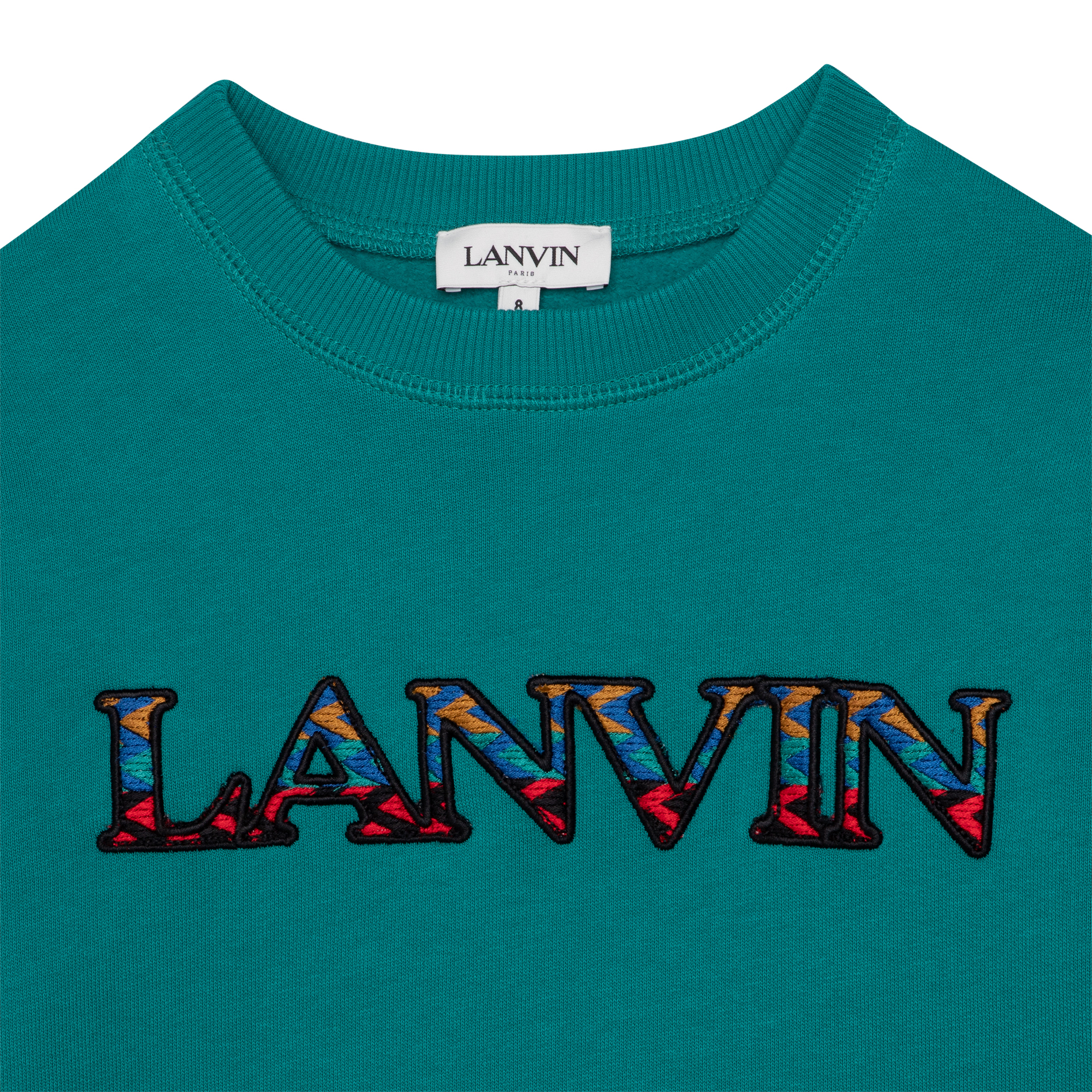 Sweat-shirt brodé LANVIN pour GARCON